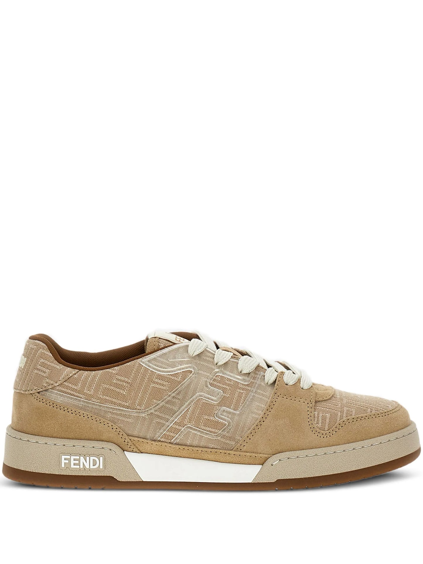 leather low-top sneakers
