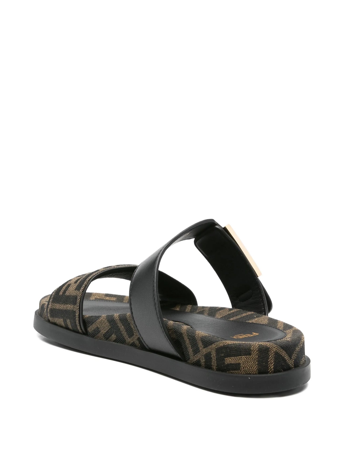 Feel FF-logo buckle sandals