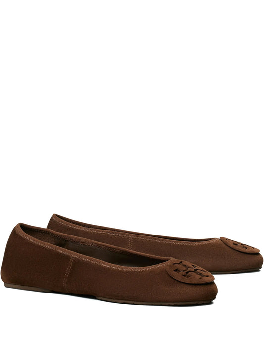 Reva Travel suede ballet flats