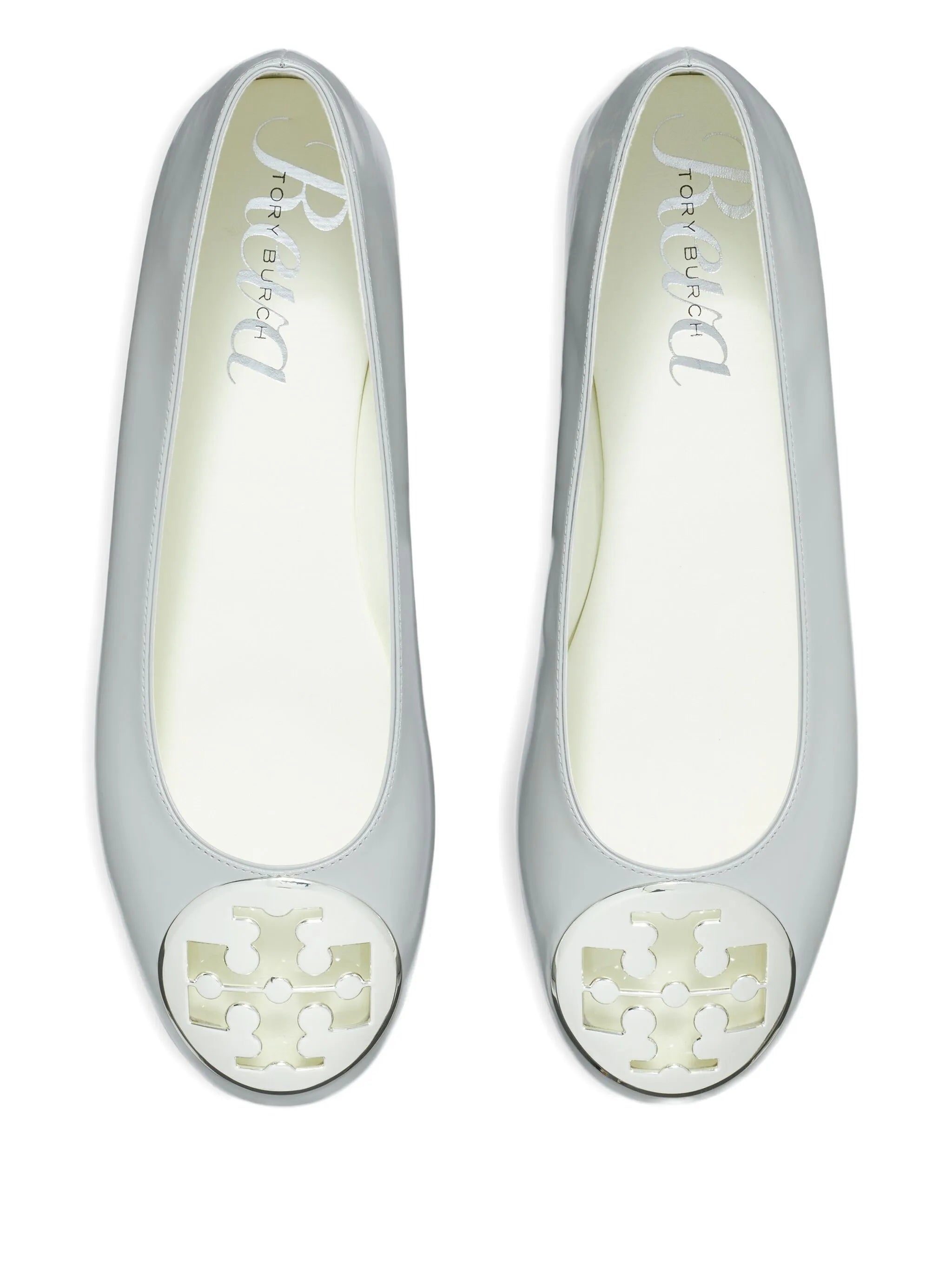 Reva logo-plaque ballet flats