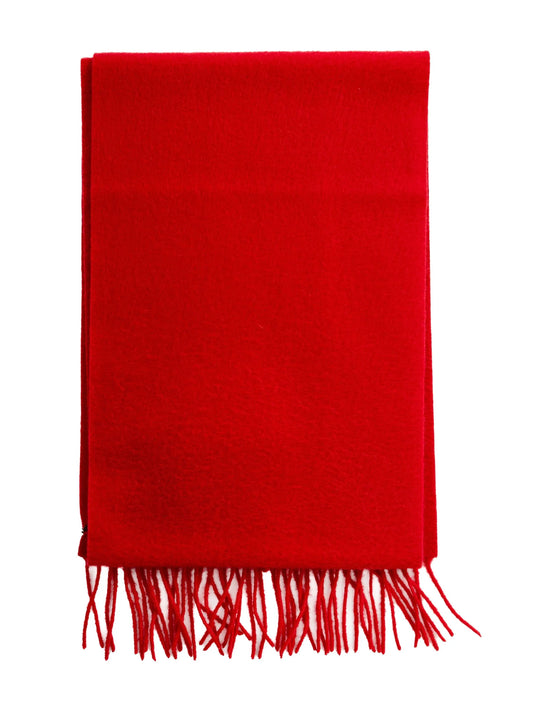 fringed wool scarf