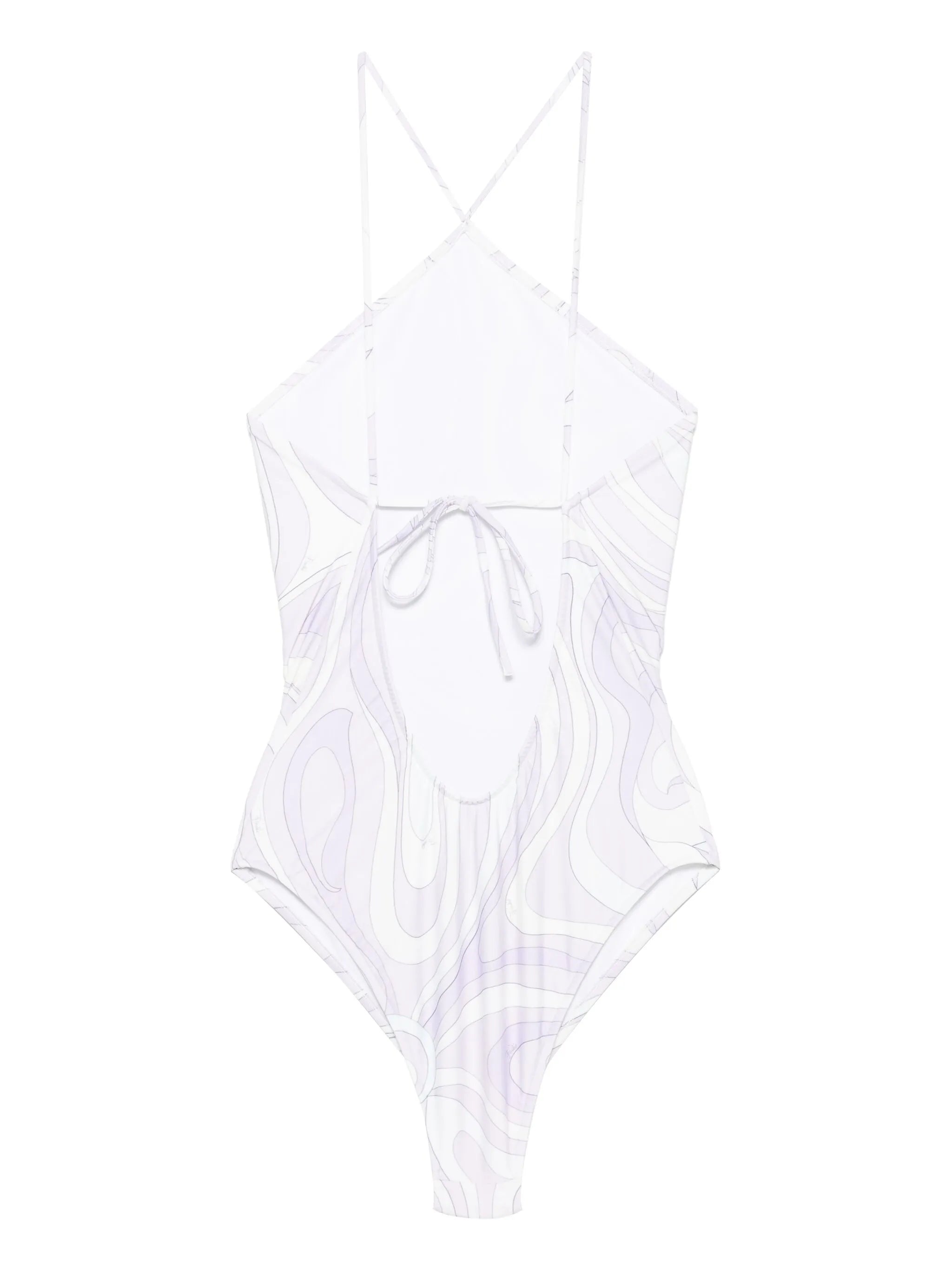 halterneck swimsuit