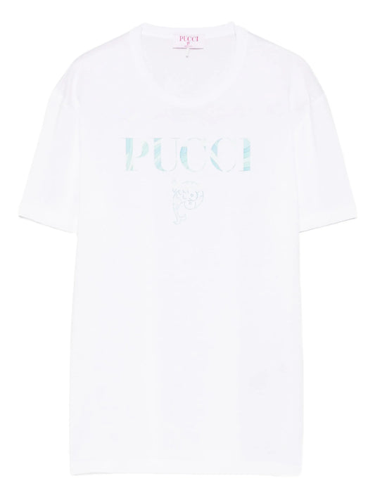 logo cotton T-Shirt