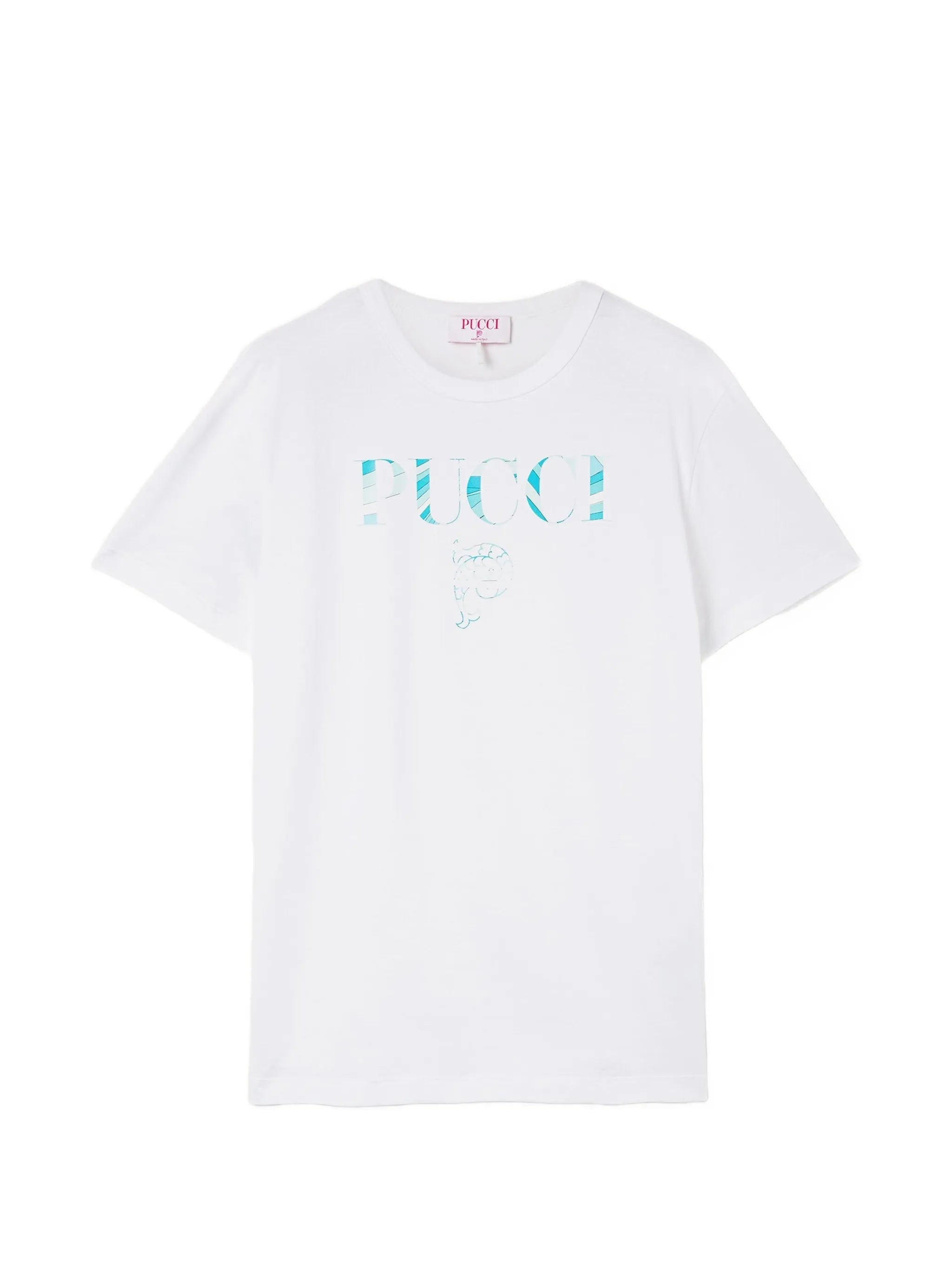 cotton T-shirt with Pucci logo