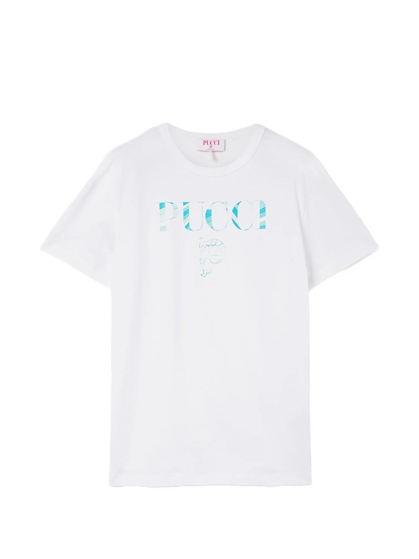 cotton T-shirt with Pucci logo