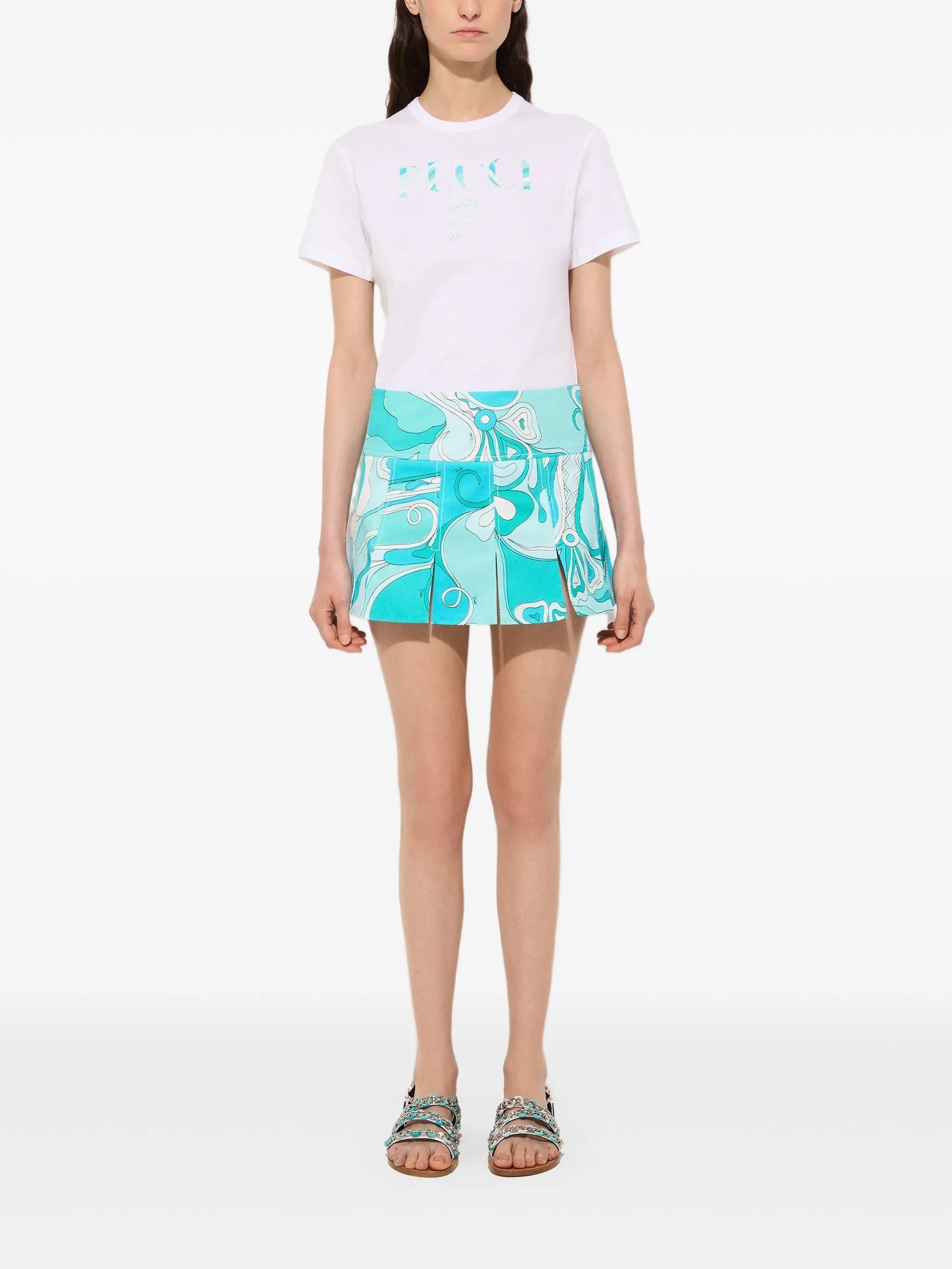 logo cotton T-Shirt