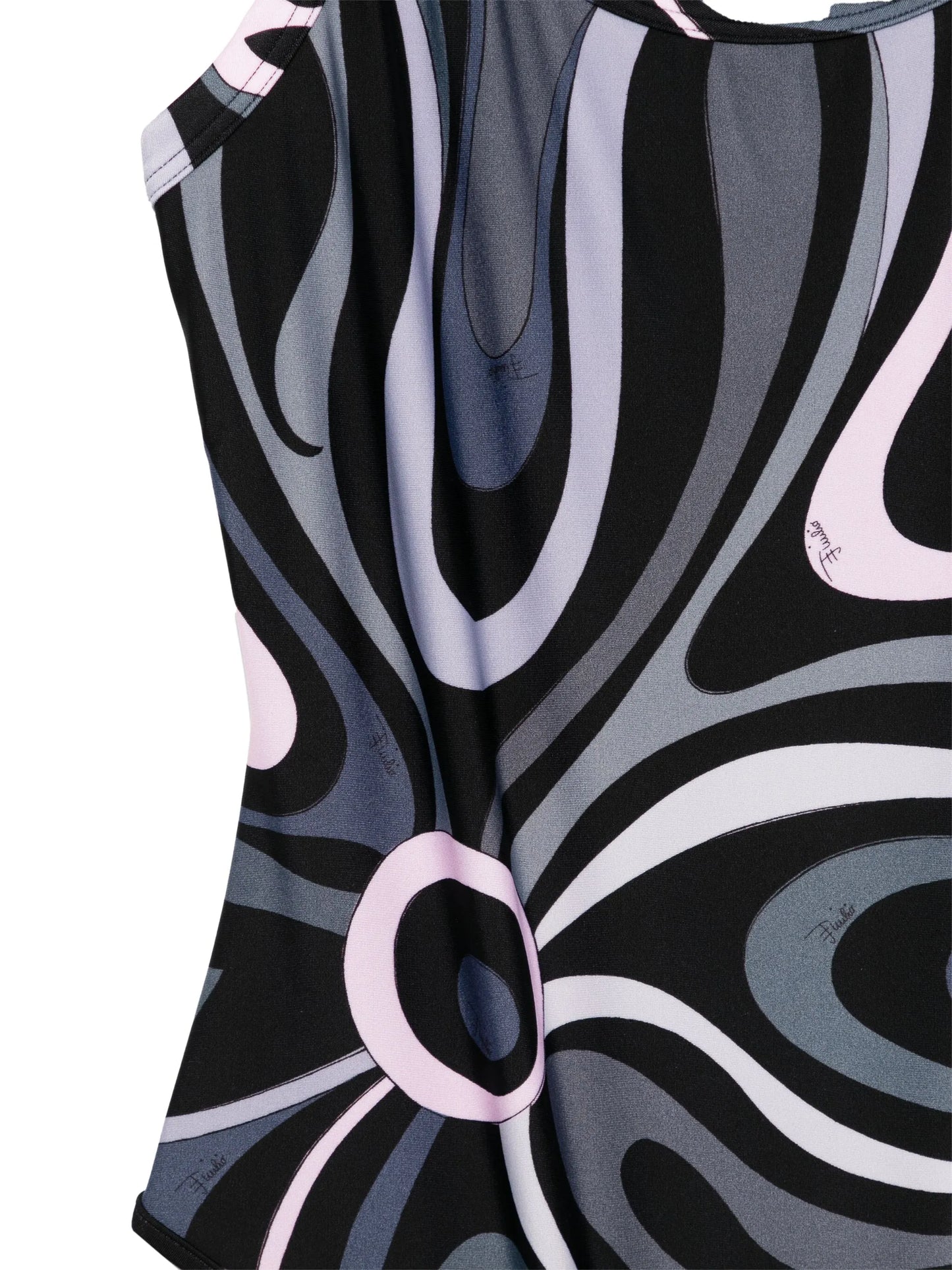 square-neck swimsuit