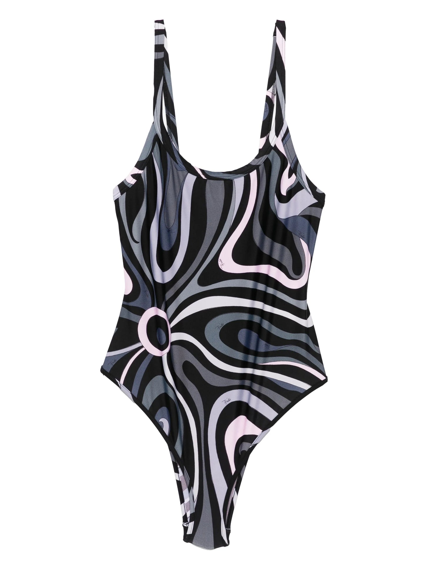 square-neck swimsuit