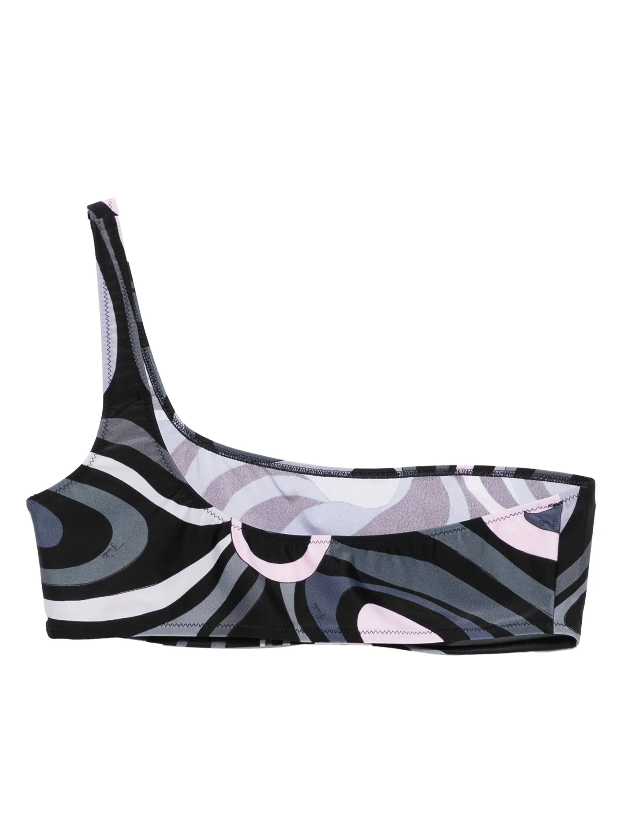 one-shoulder bikini top