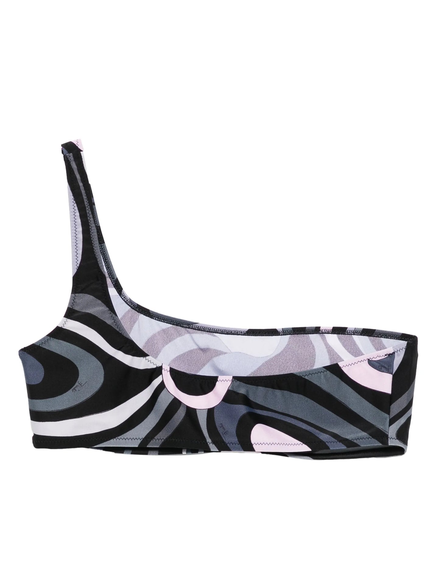 one-shoulder bikini top