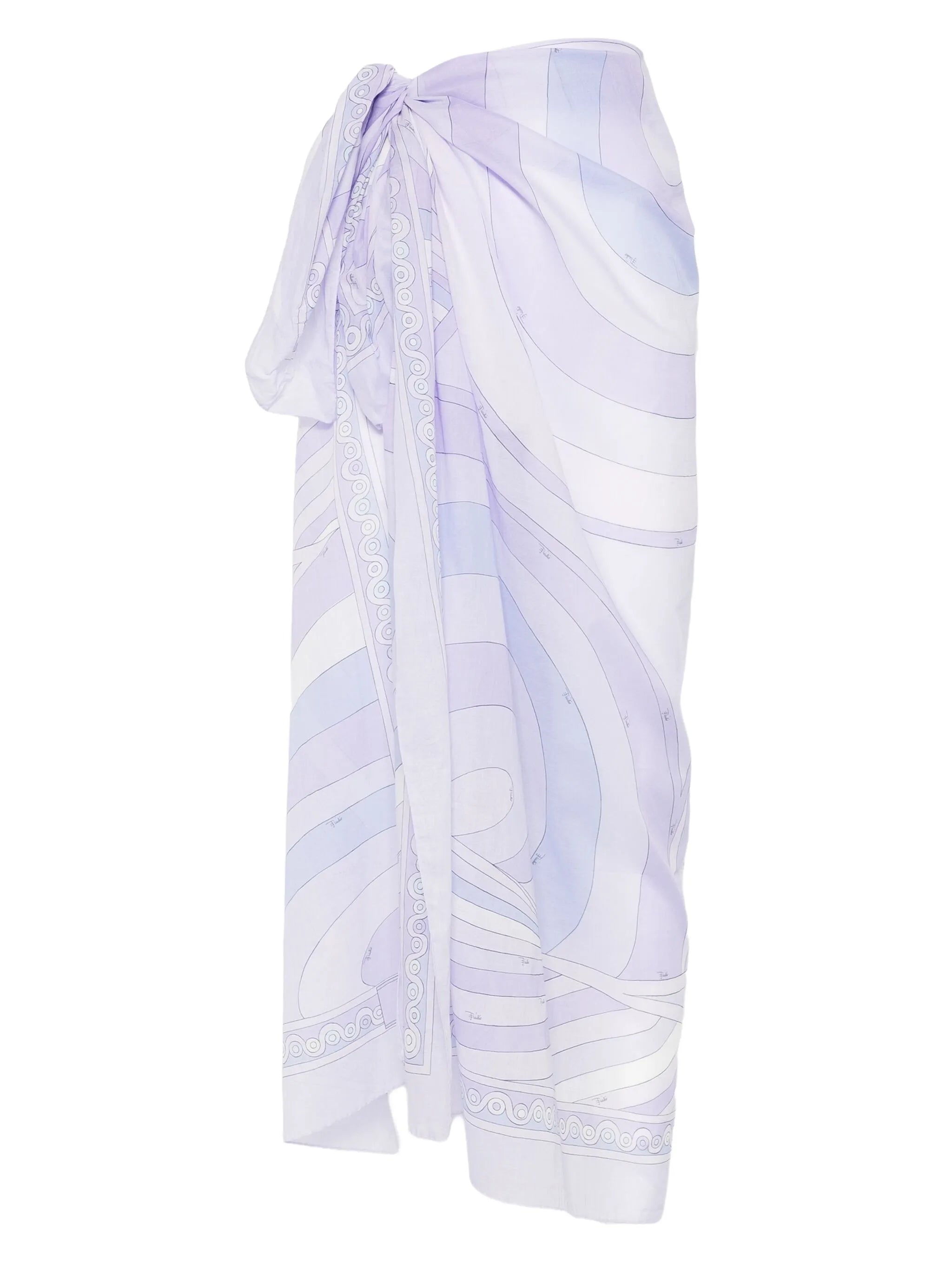 geometric print pareo