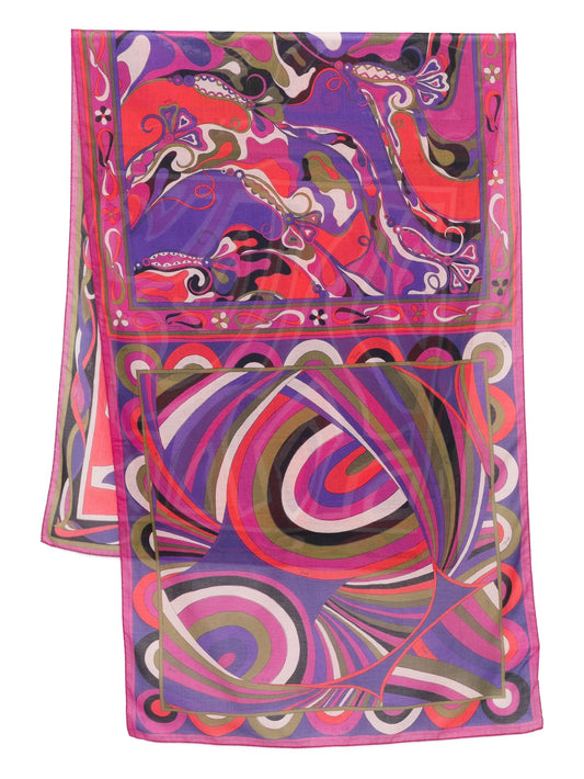 Orchidee-print pareo