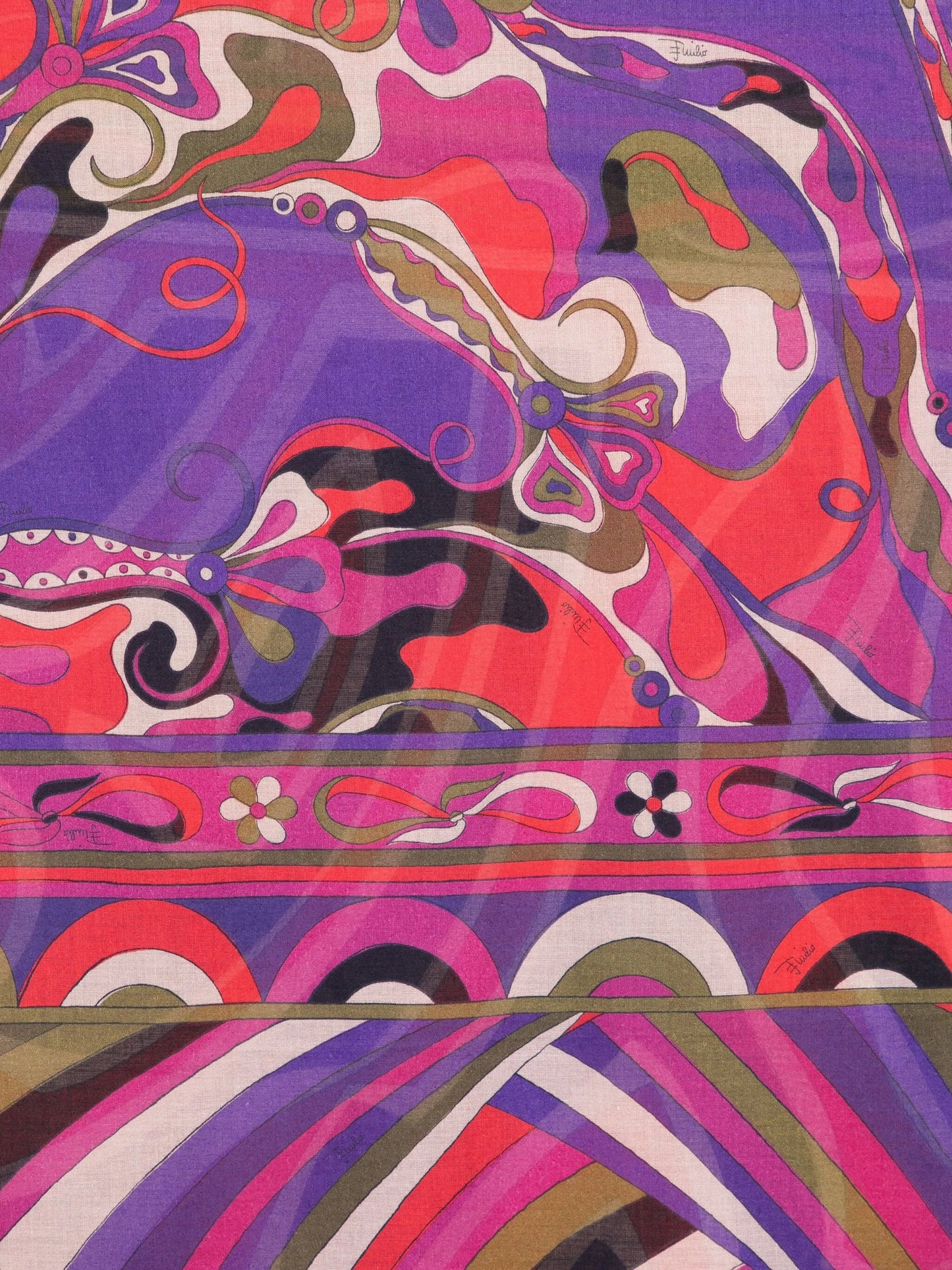 Orchidee-print pareo