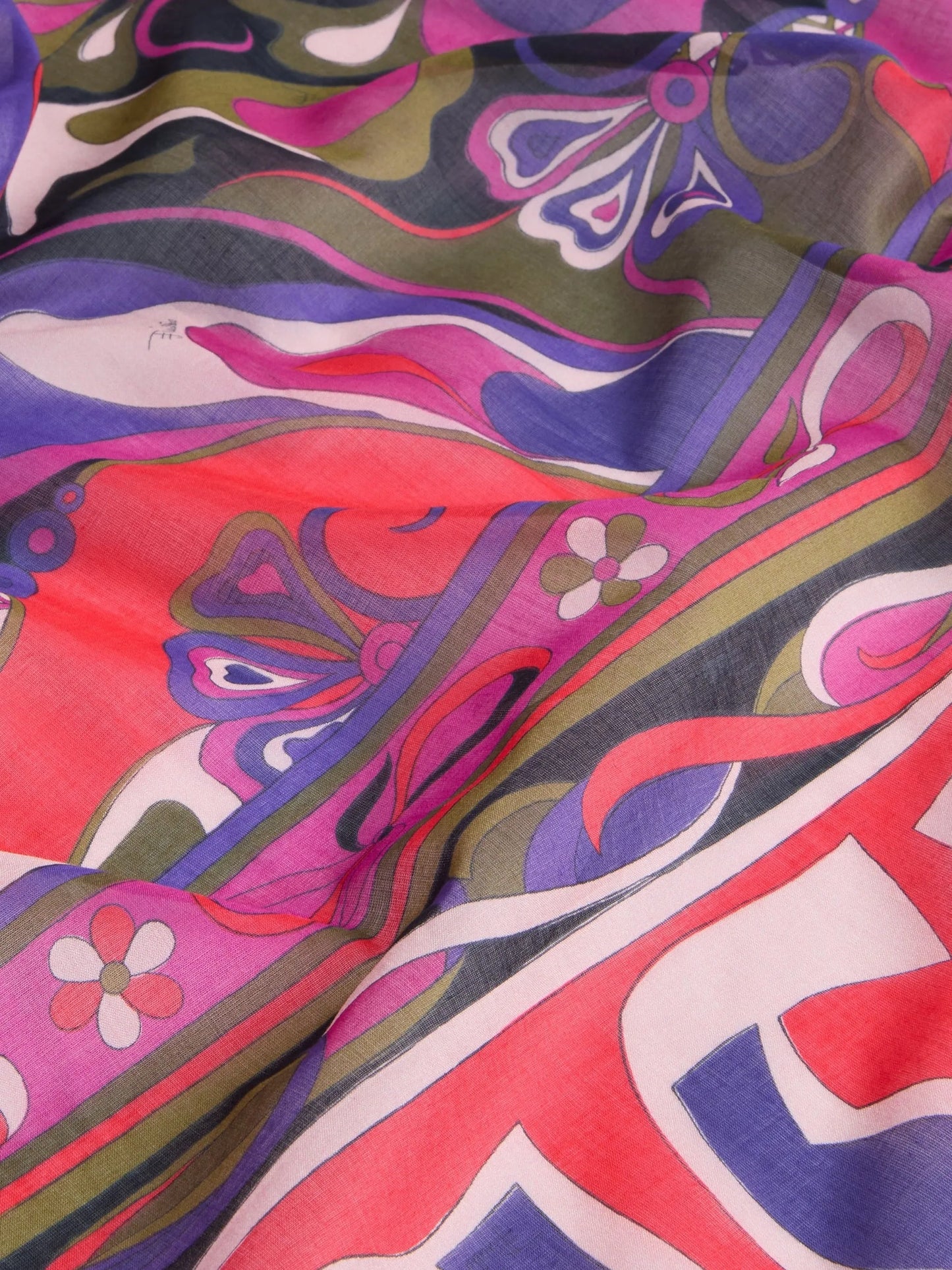 mixed-print pareo