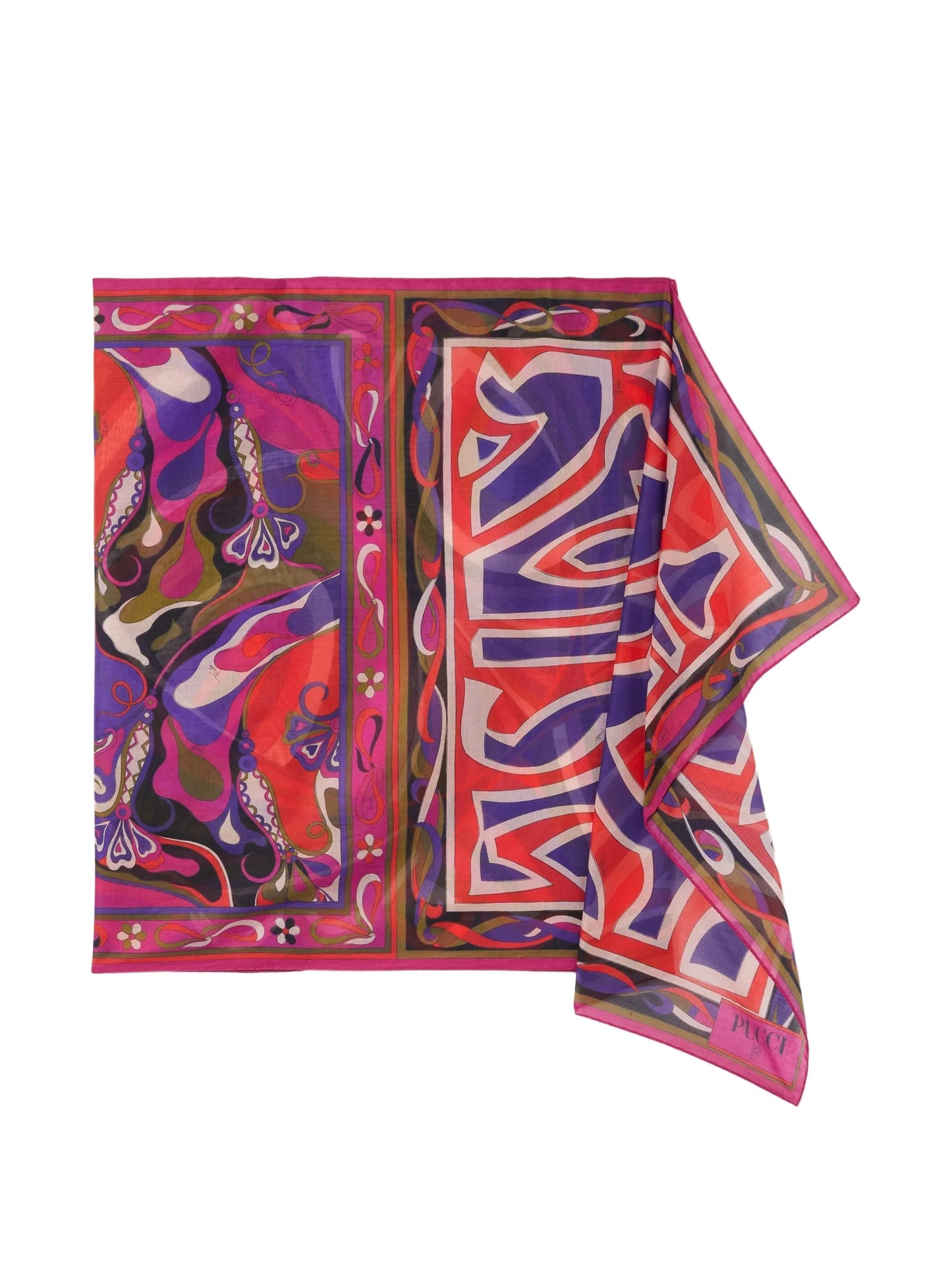 mixed-print pareo