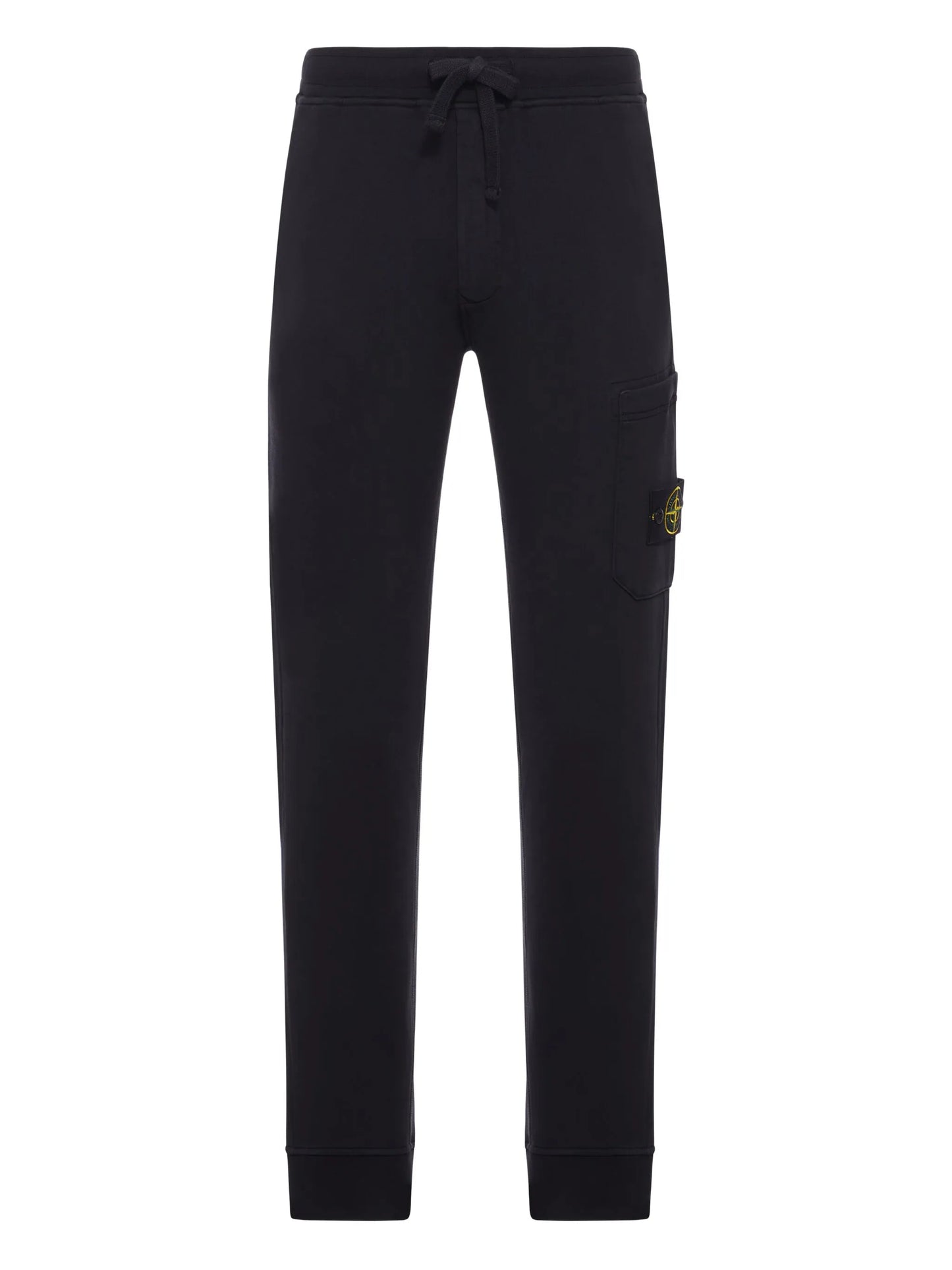 patch-pocket cotton track pants