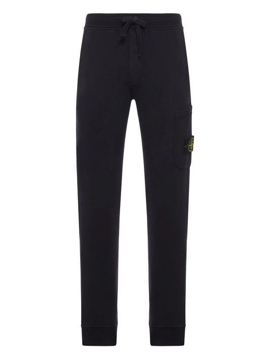 patch-pocket cotton track pants