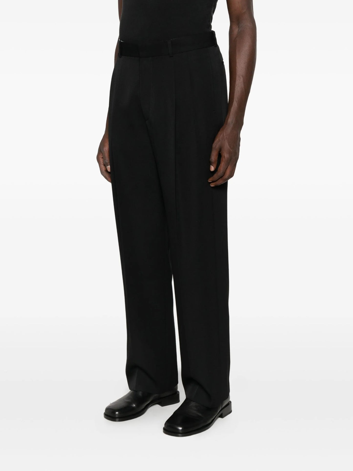 Zev pleated trousers