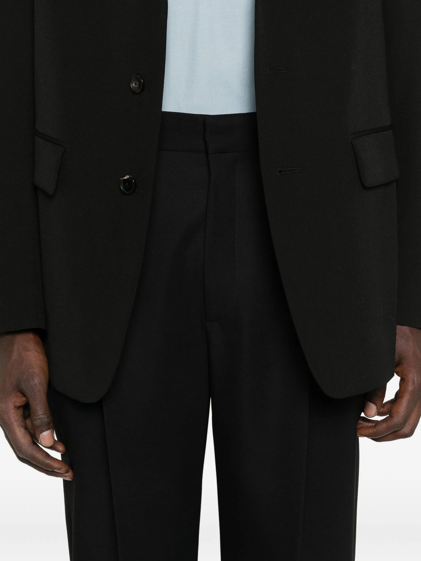 Zev pleated trousers