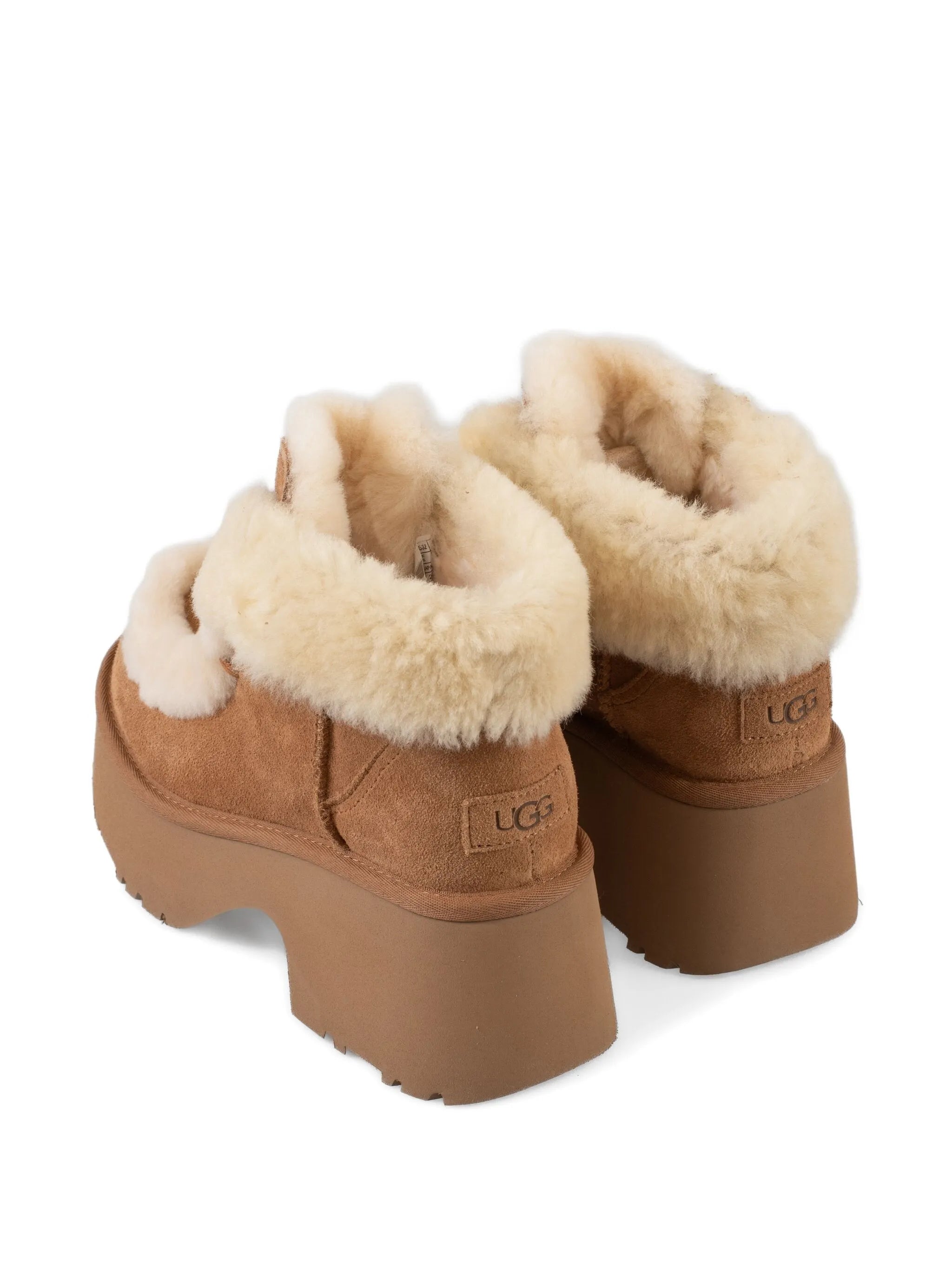Esmee shearling lace-up boots