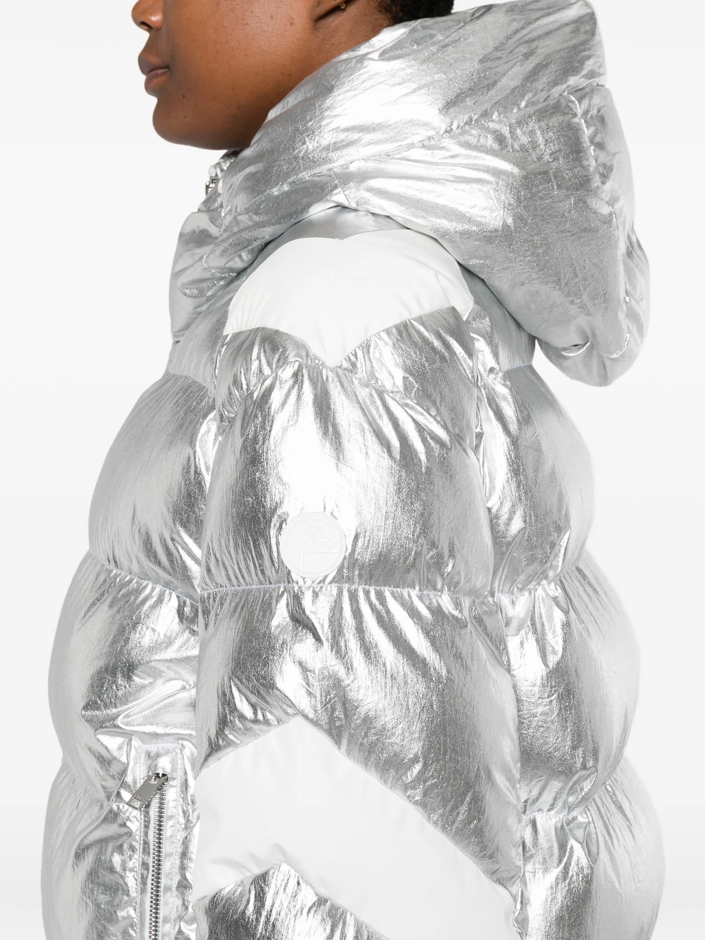 Charloy metallic ski jacket