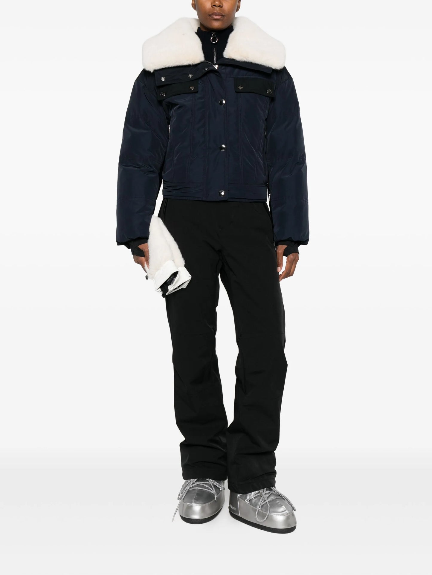 Lakki fur-collar ski jacket