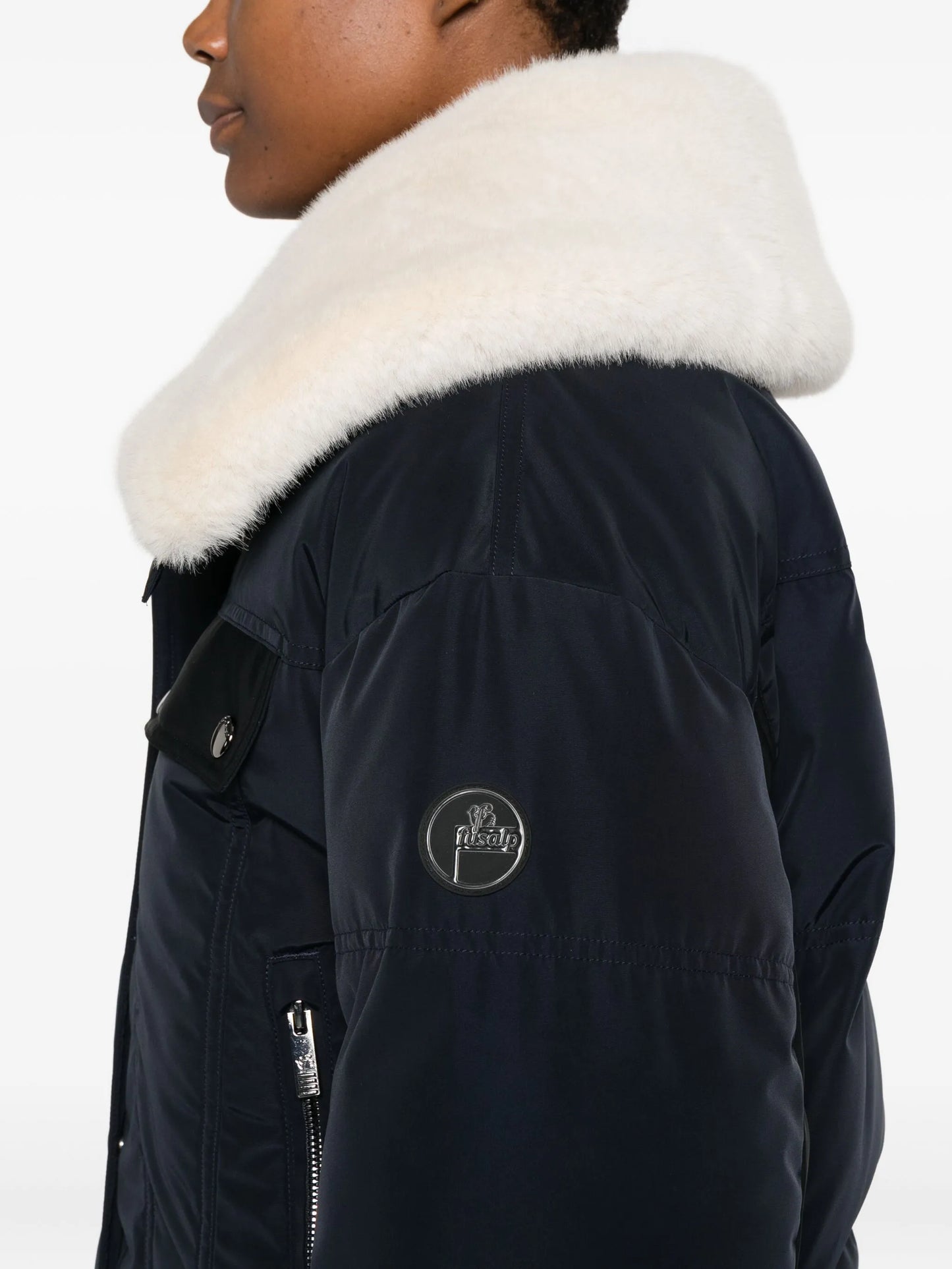 Lakki fur-collar ski jacket