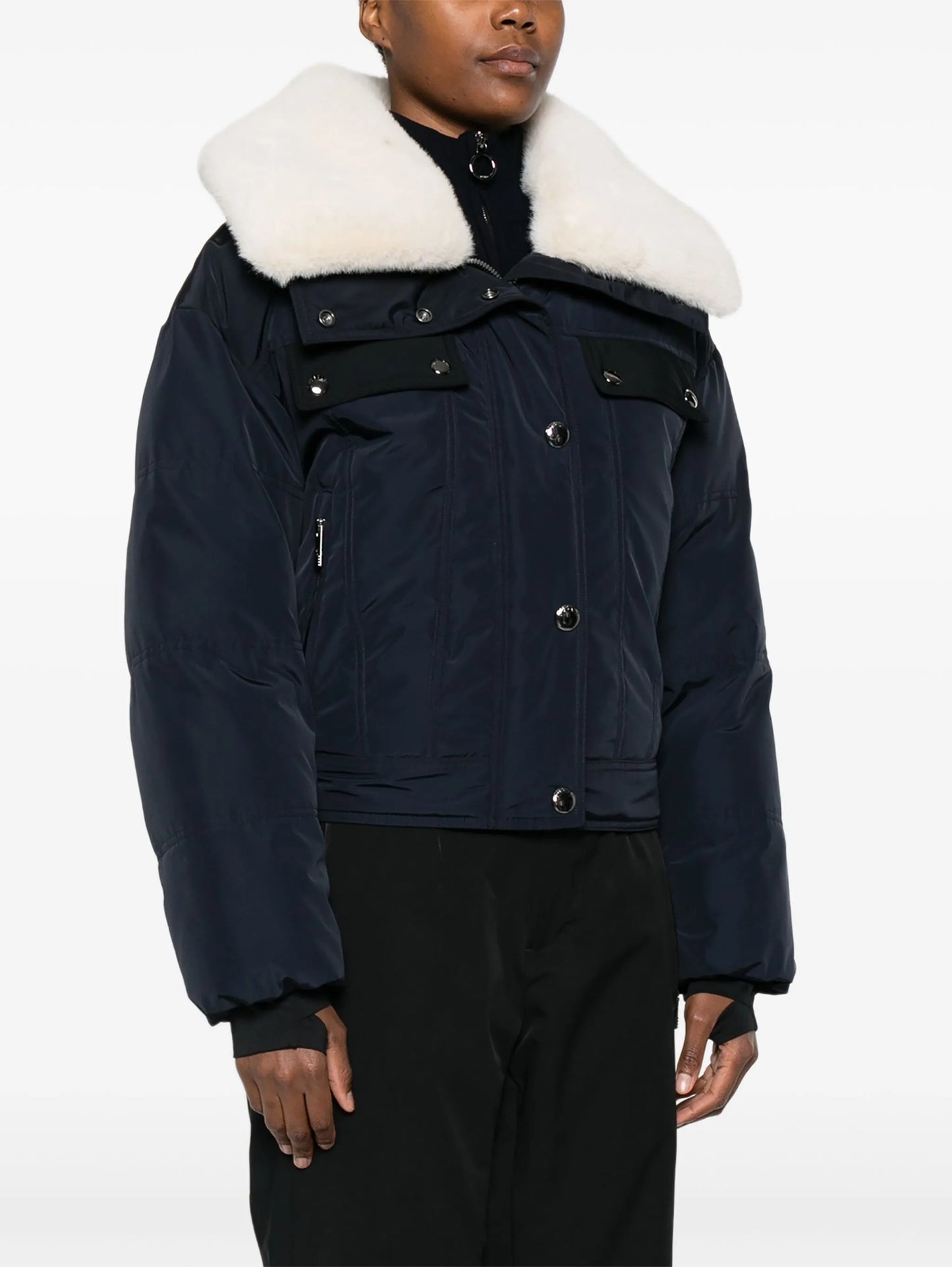 Lakki fur-collar ski jacket