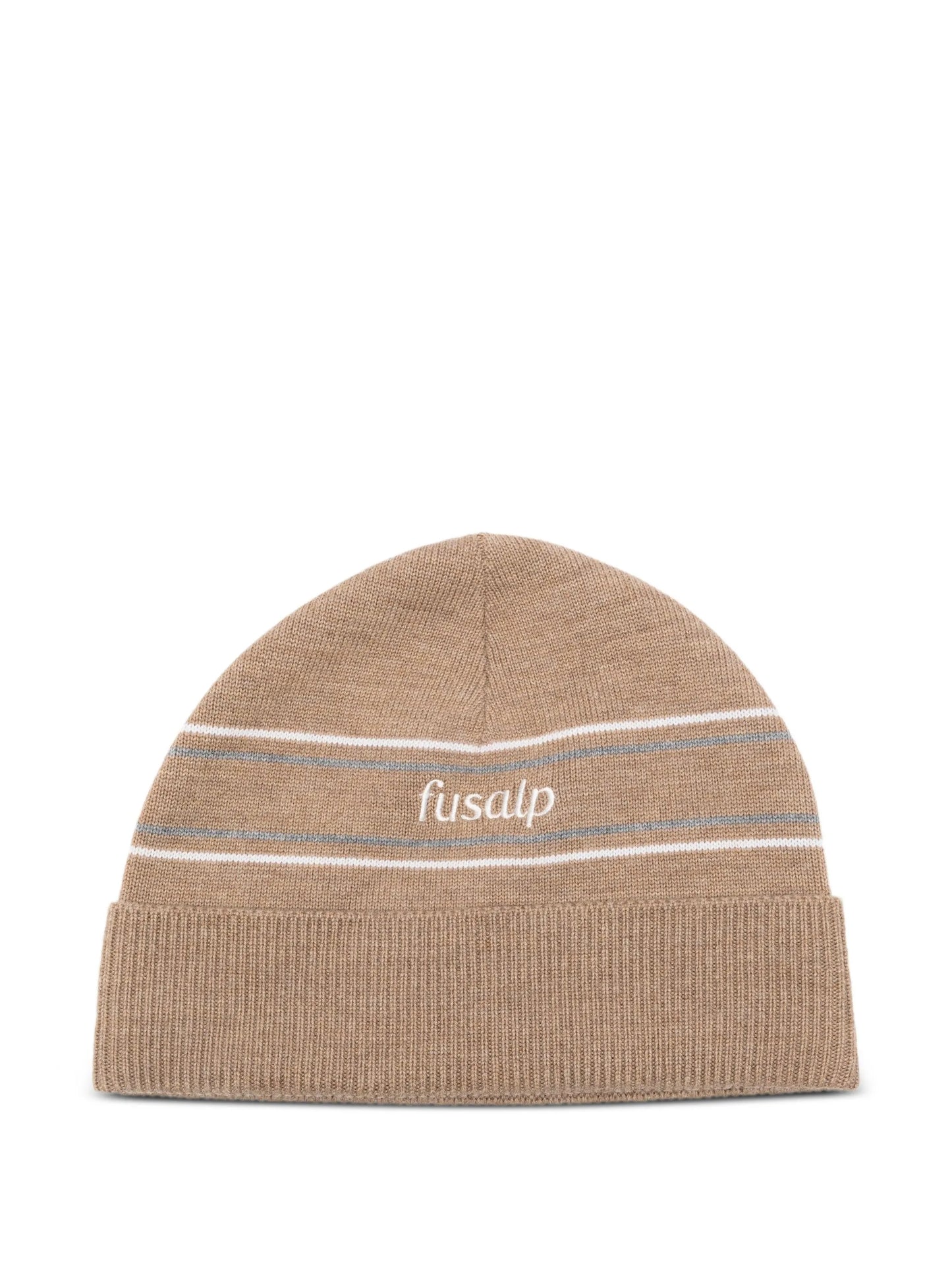 logo-embroidered beanie