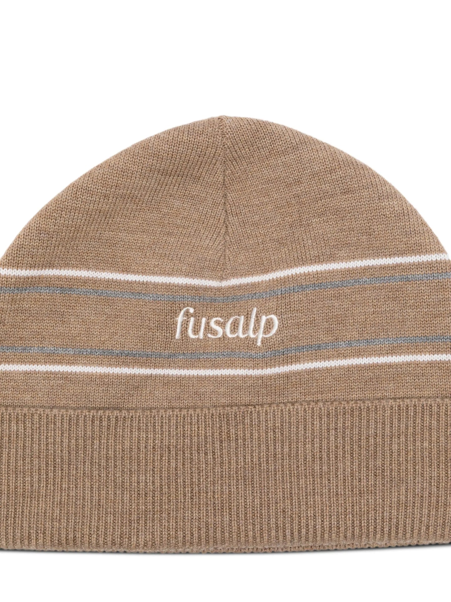 logo-embroidered beanie