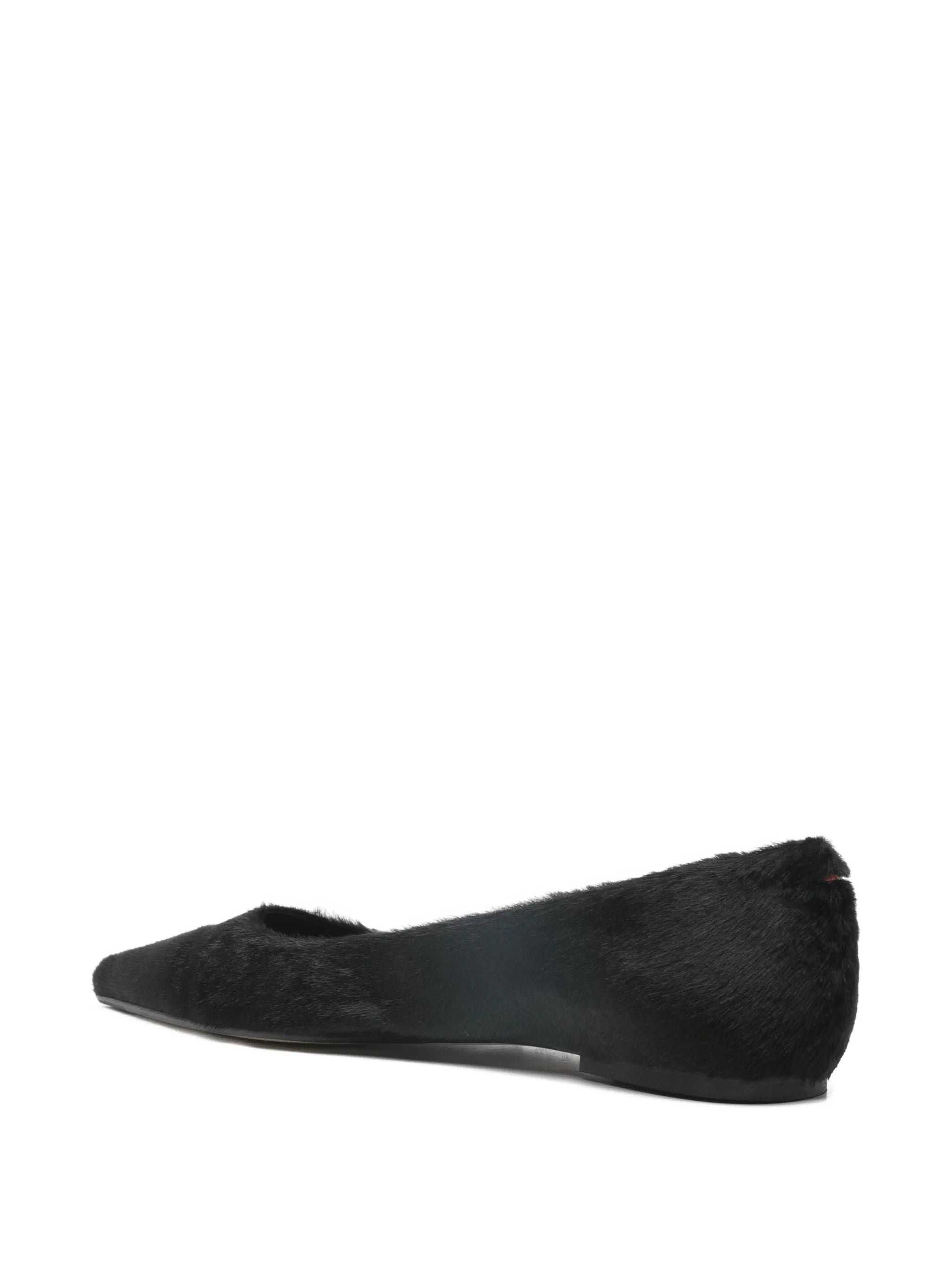 Cassy calf-hair ballet flats