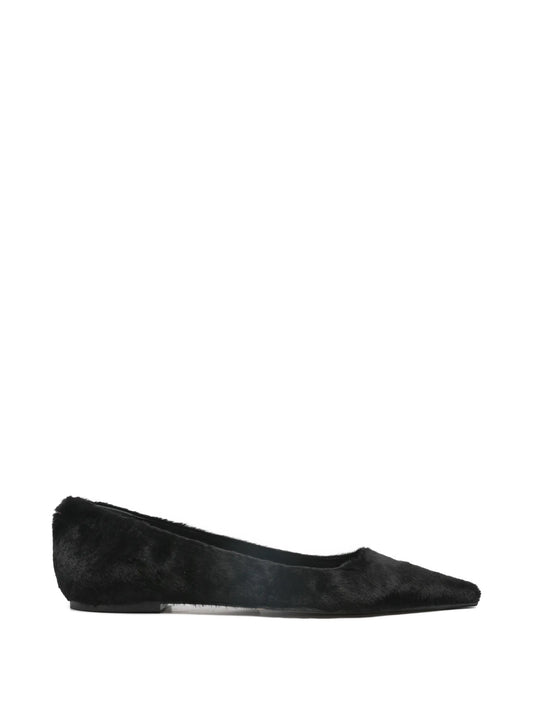 Cassy calf-hair ballet flats