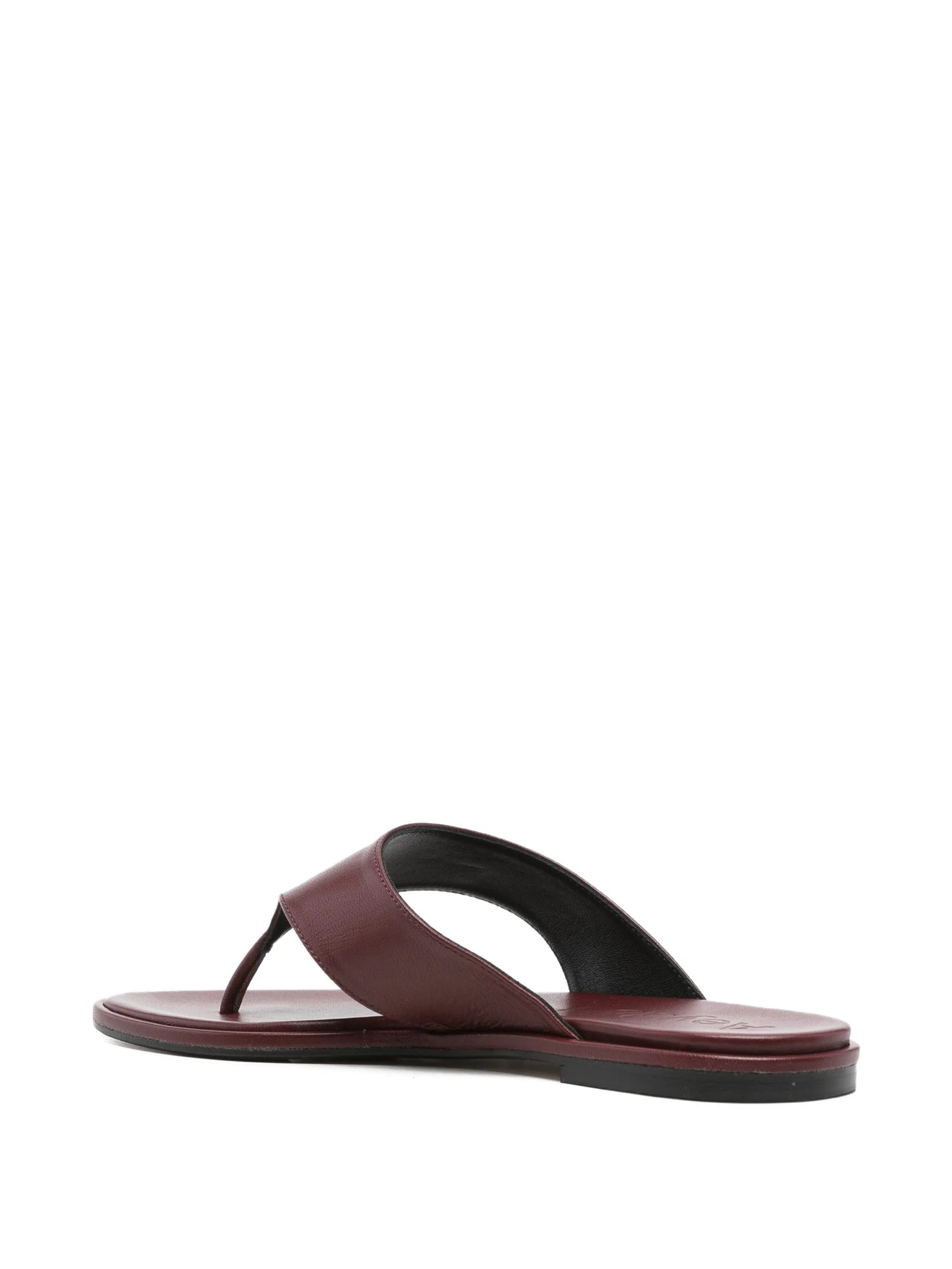 Amaya nappa leather flip flops