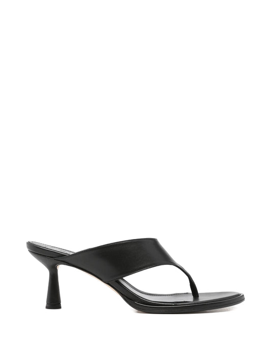Olenna leather heel sandals