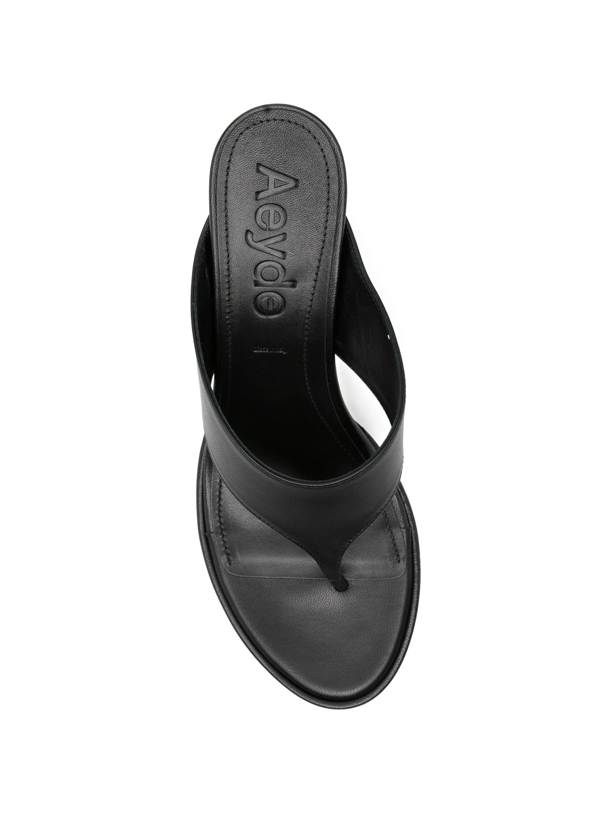 Olenna leather heel sandals