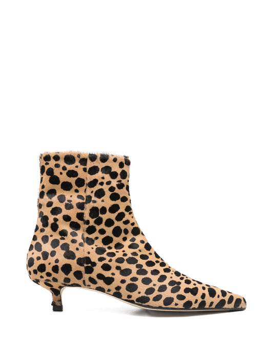 Sofie Leo print ankle boots
