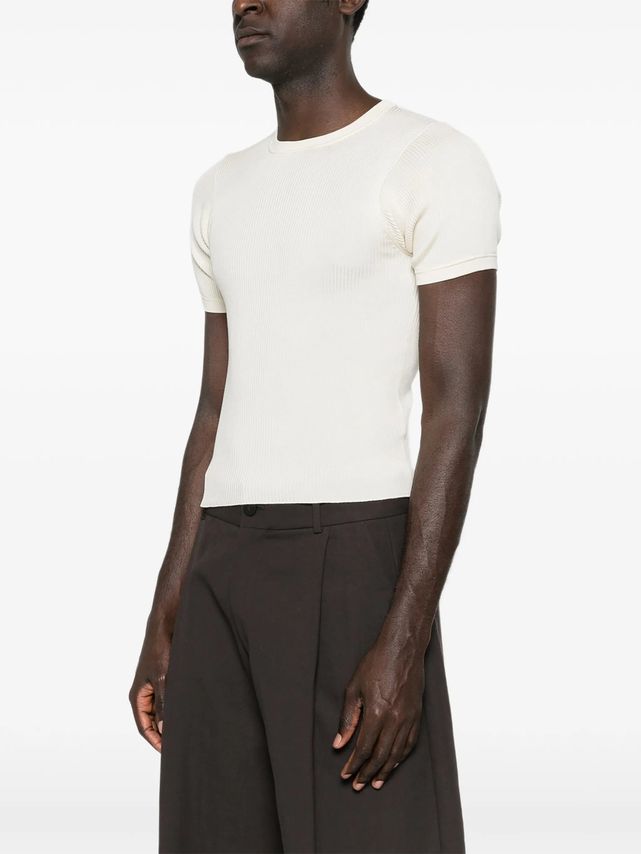 round-neck T-shirt
