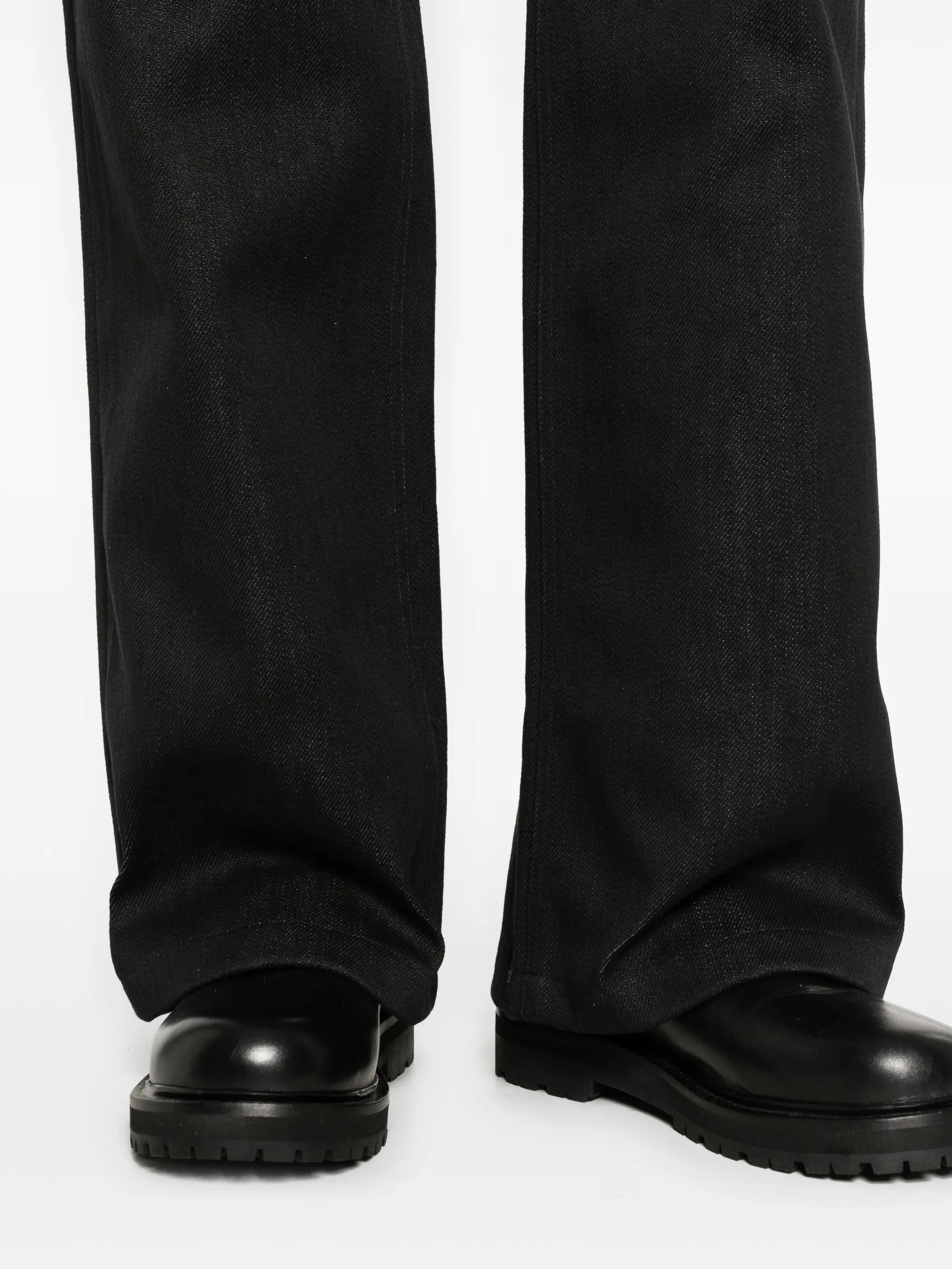 straight leg trousers