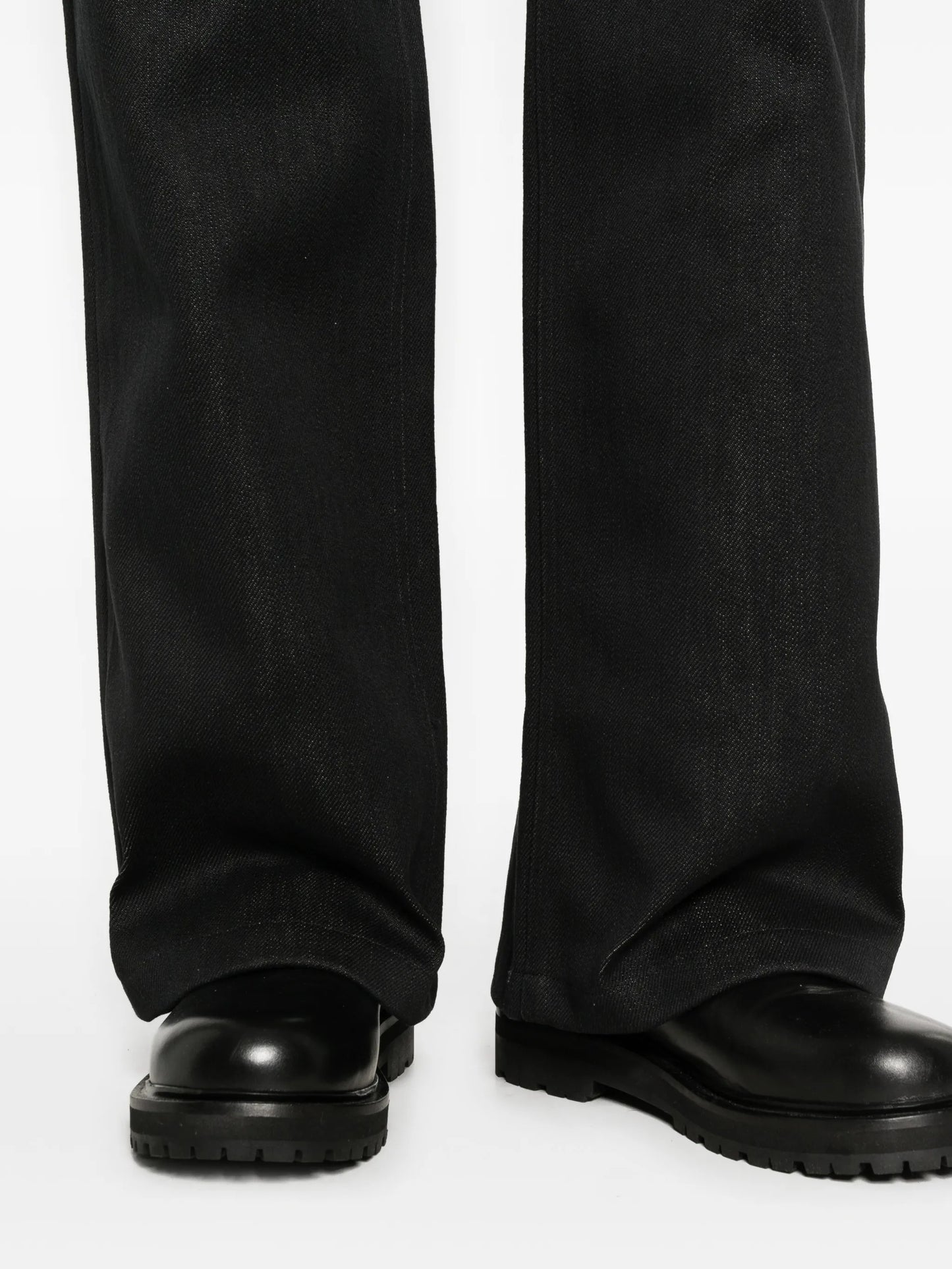 straight leg trousers