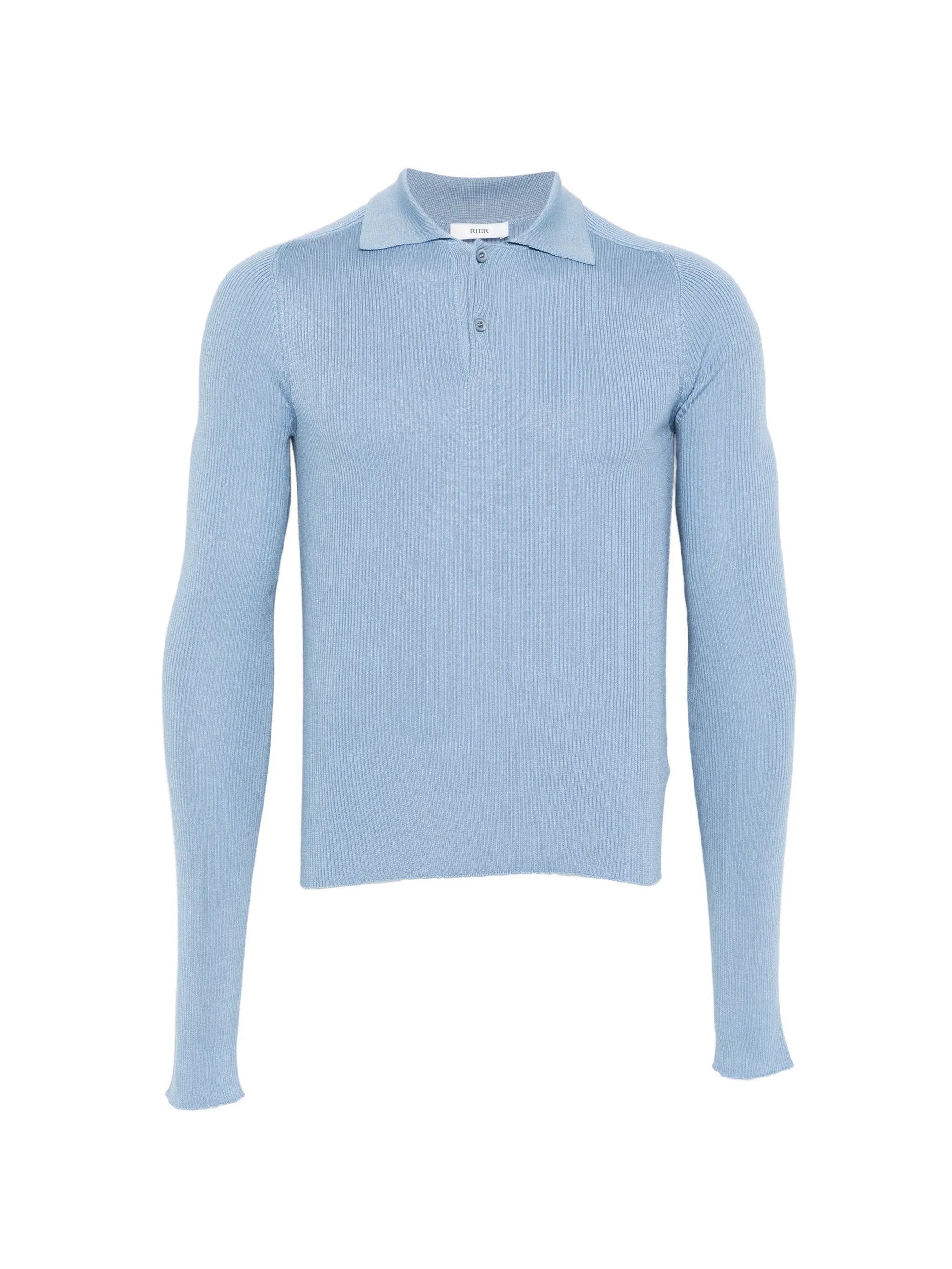 long-sleeve polo shirt