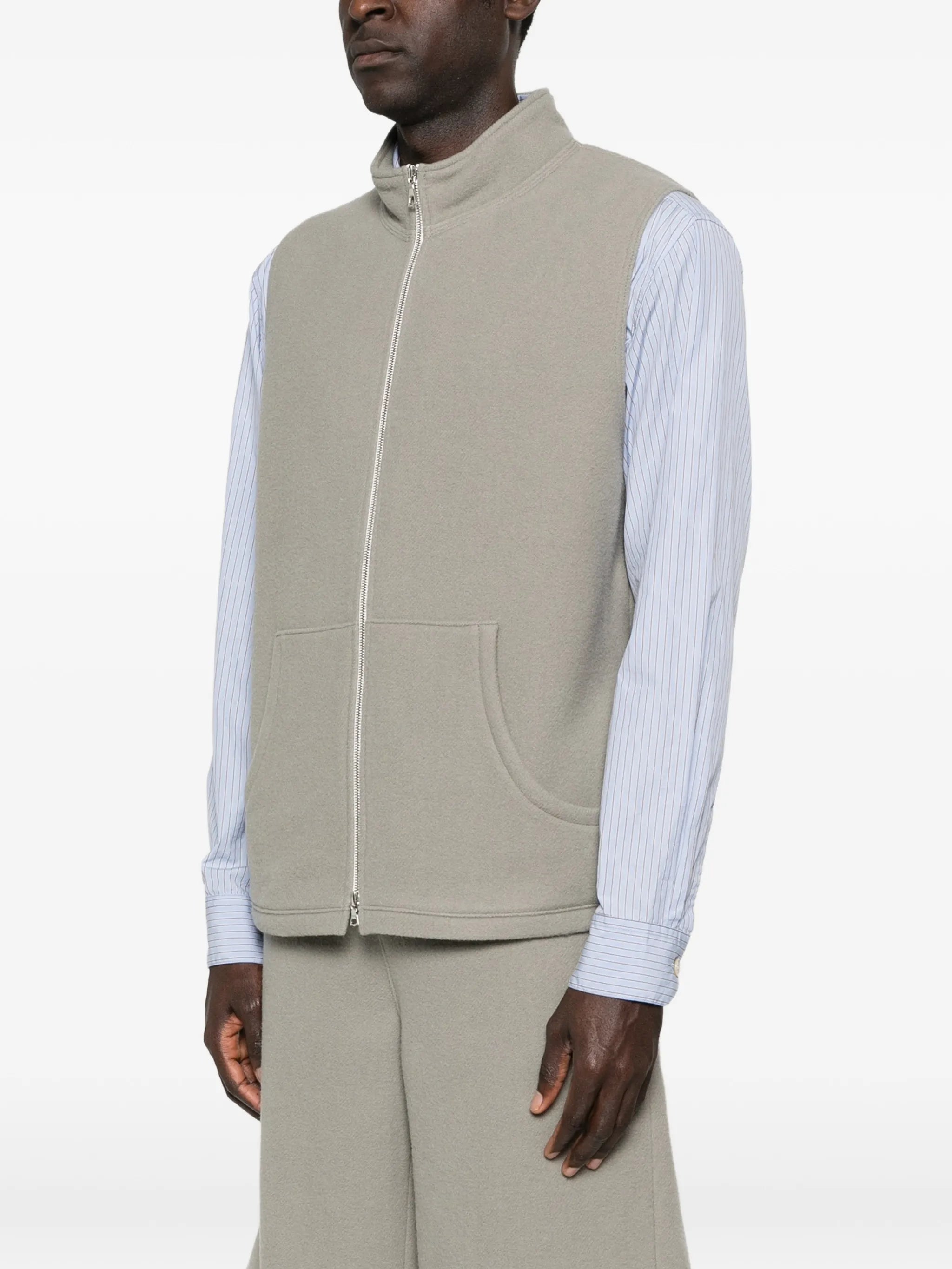 fleece gilet full zip