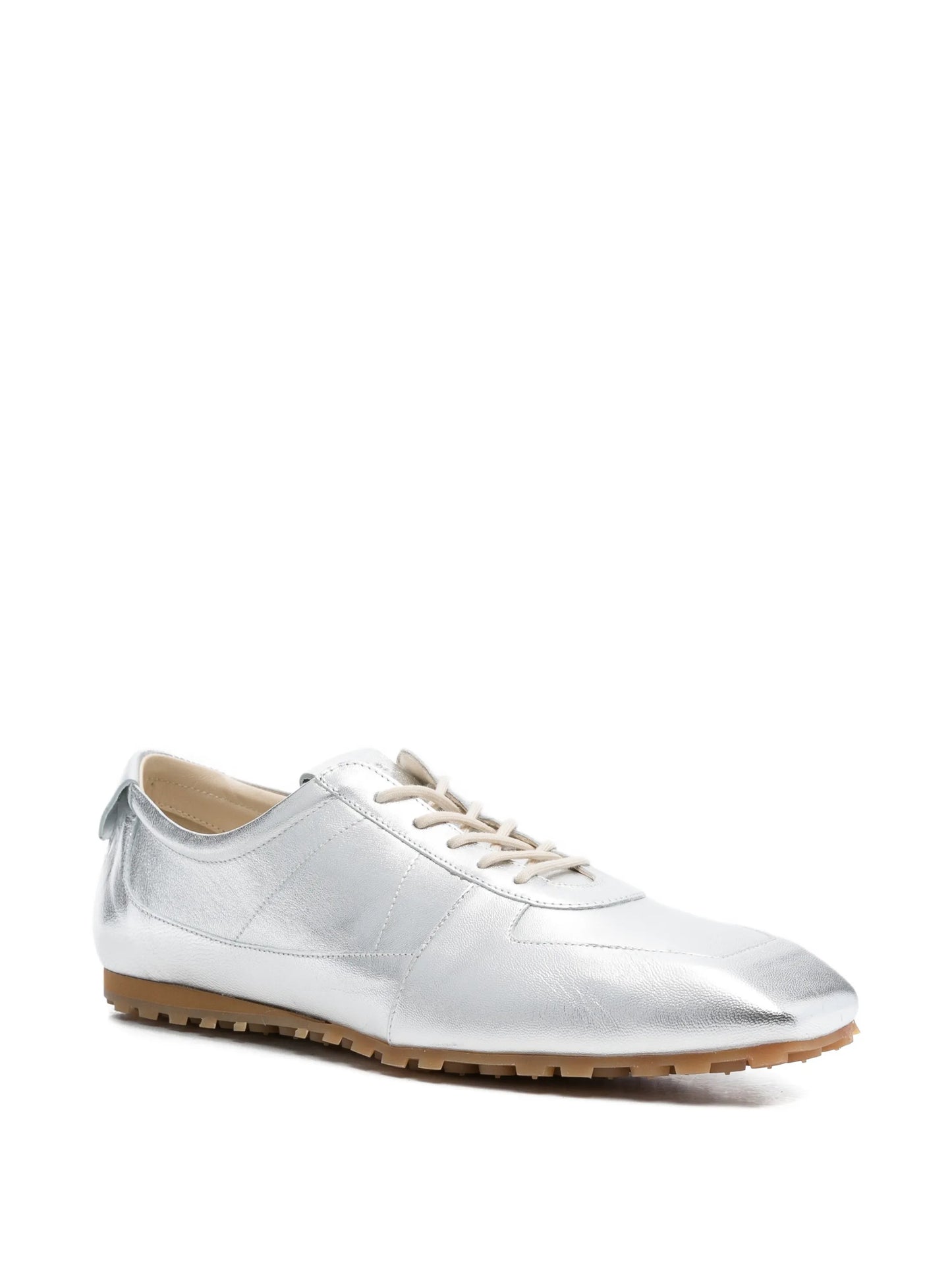 Uma laminated leather sneakers