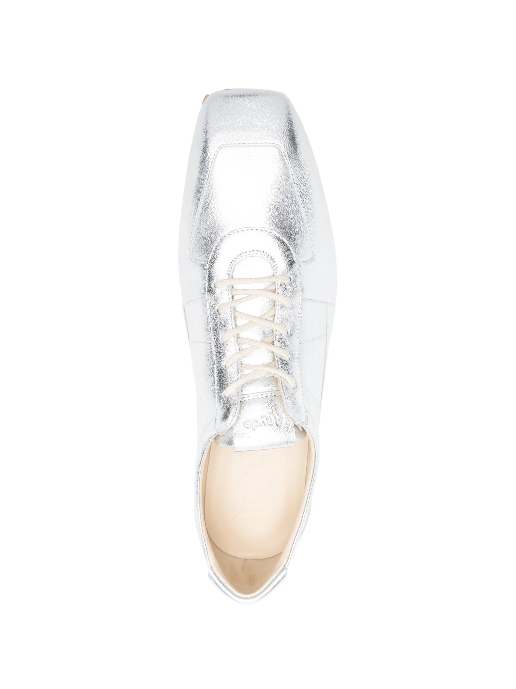 Uma laminated leather sneakers