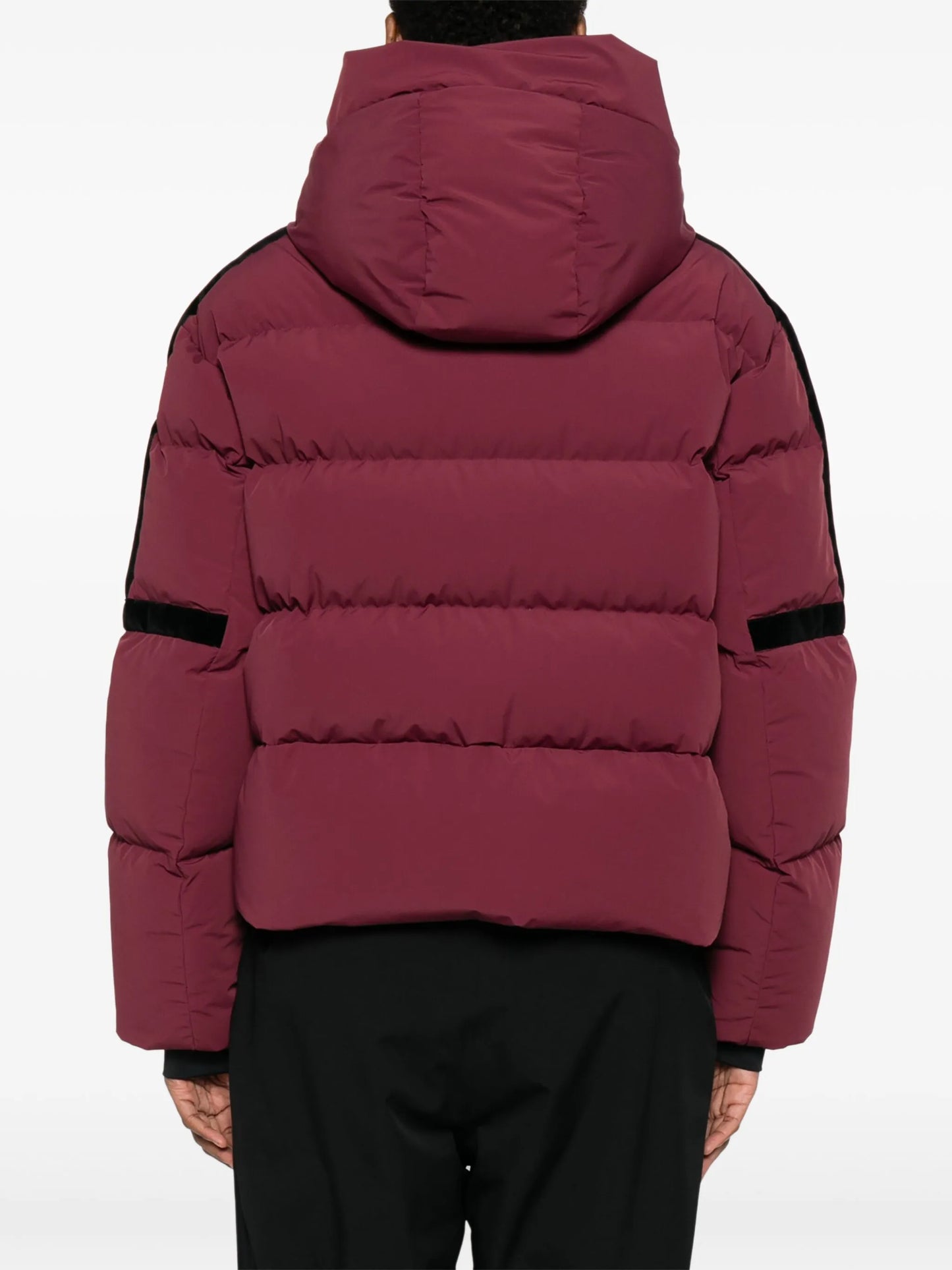 Barsy II quilted velvet-paneled ski jacket