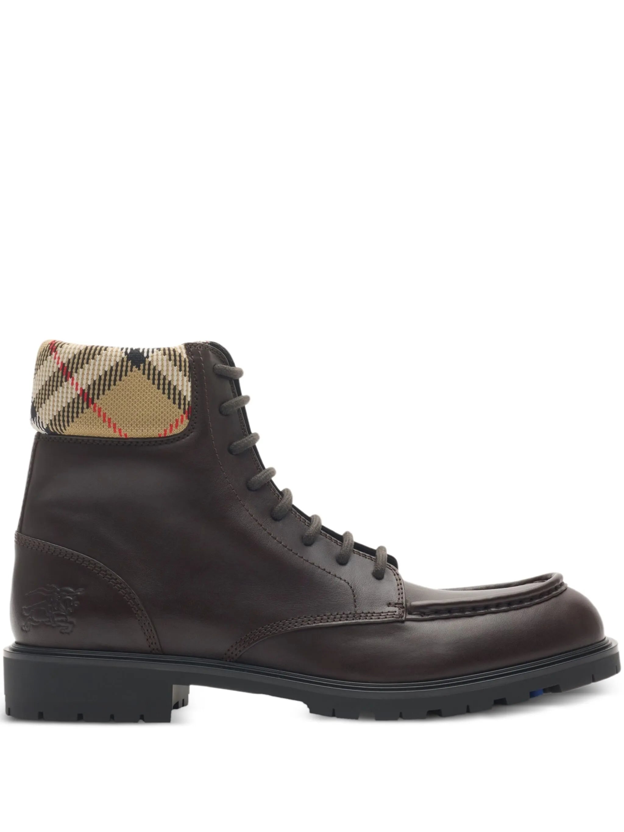 Rogue leather combat boots