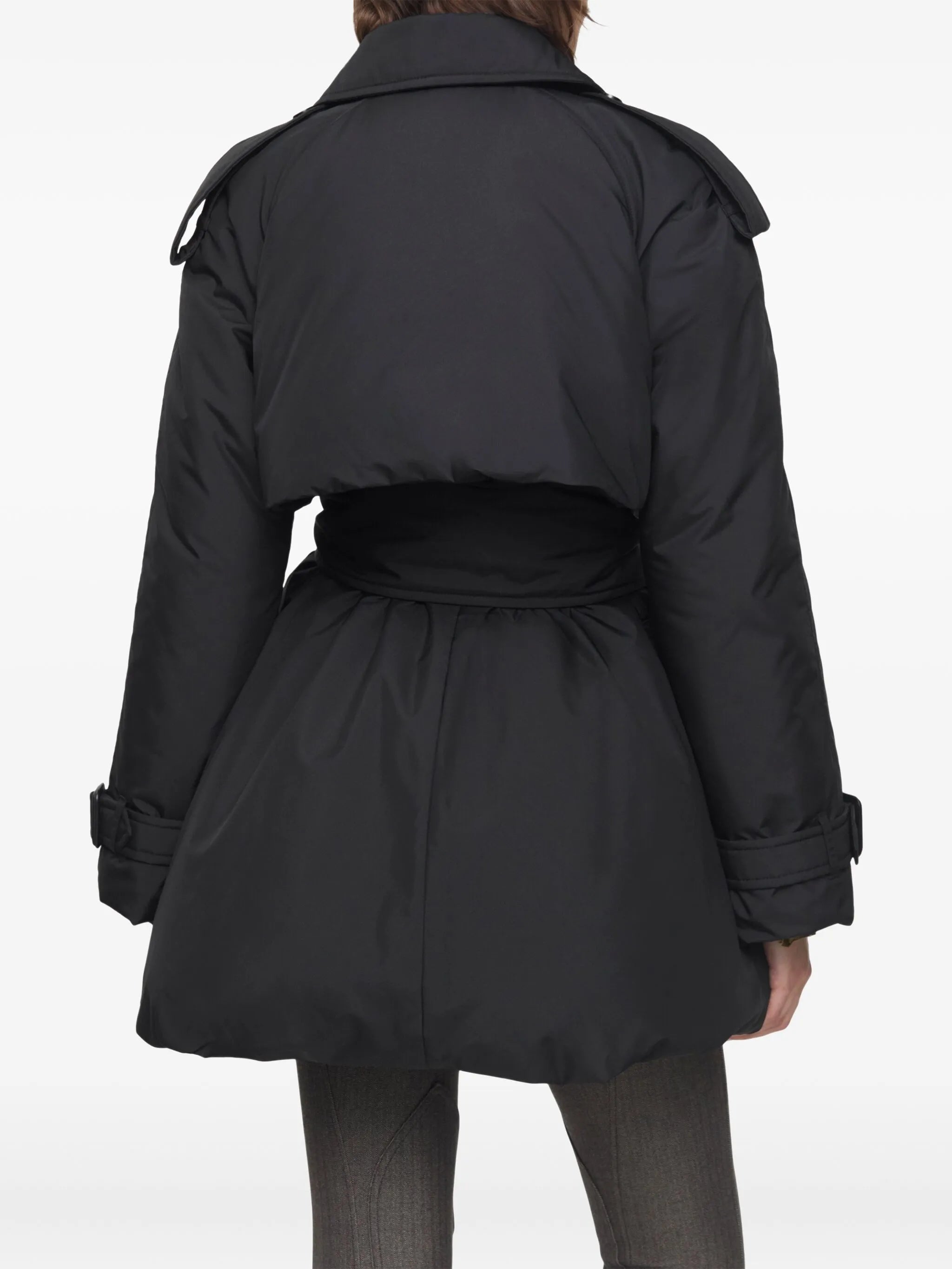 belted Berryhill padded car coat