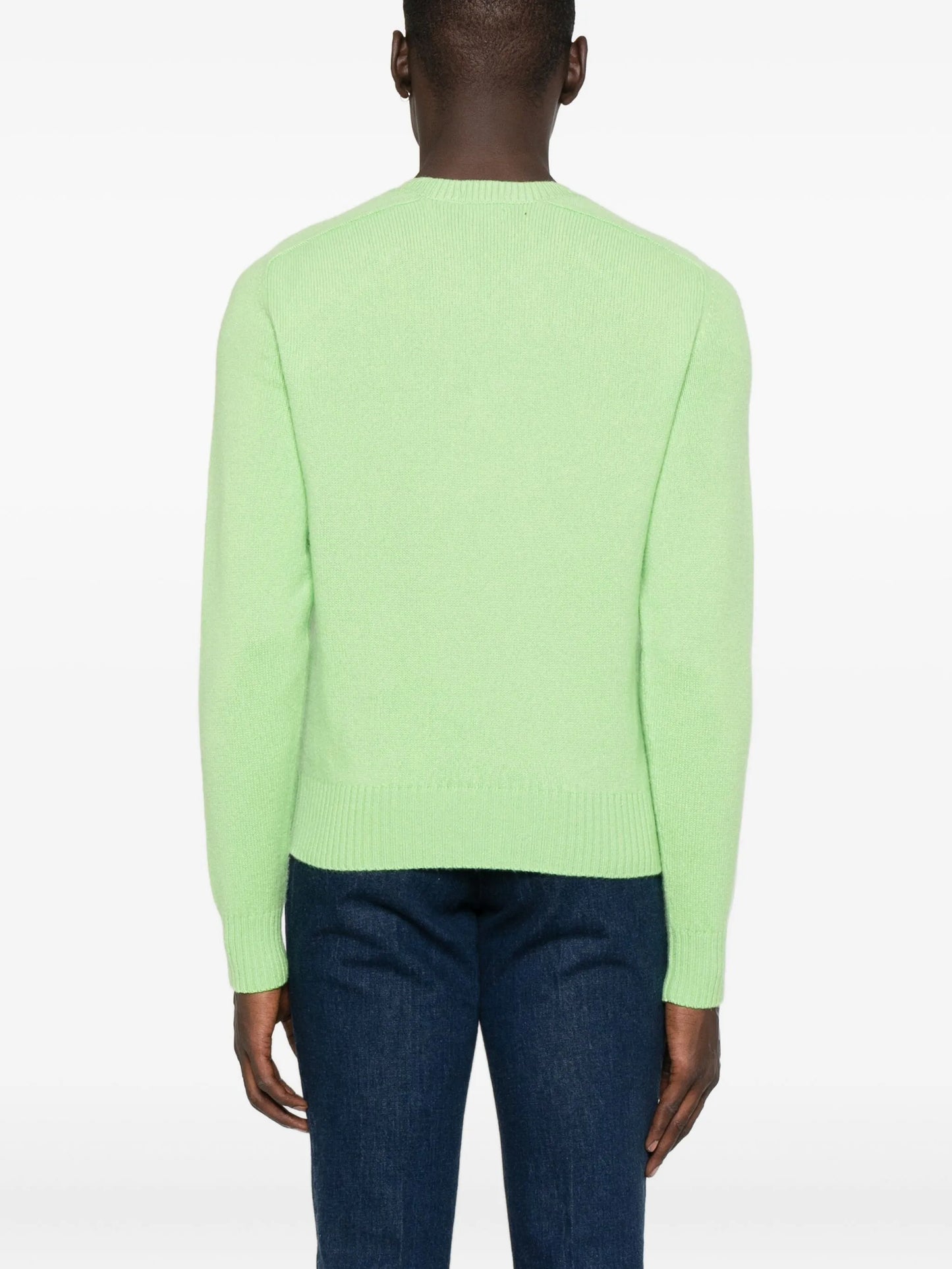 raglan-sleeve crew-neck sweater