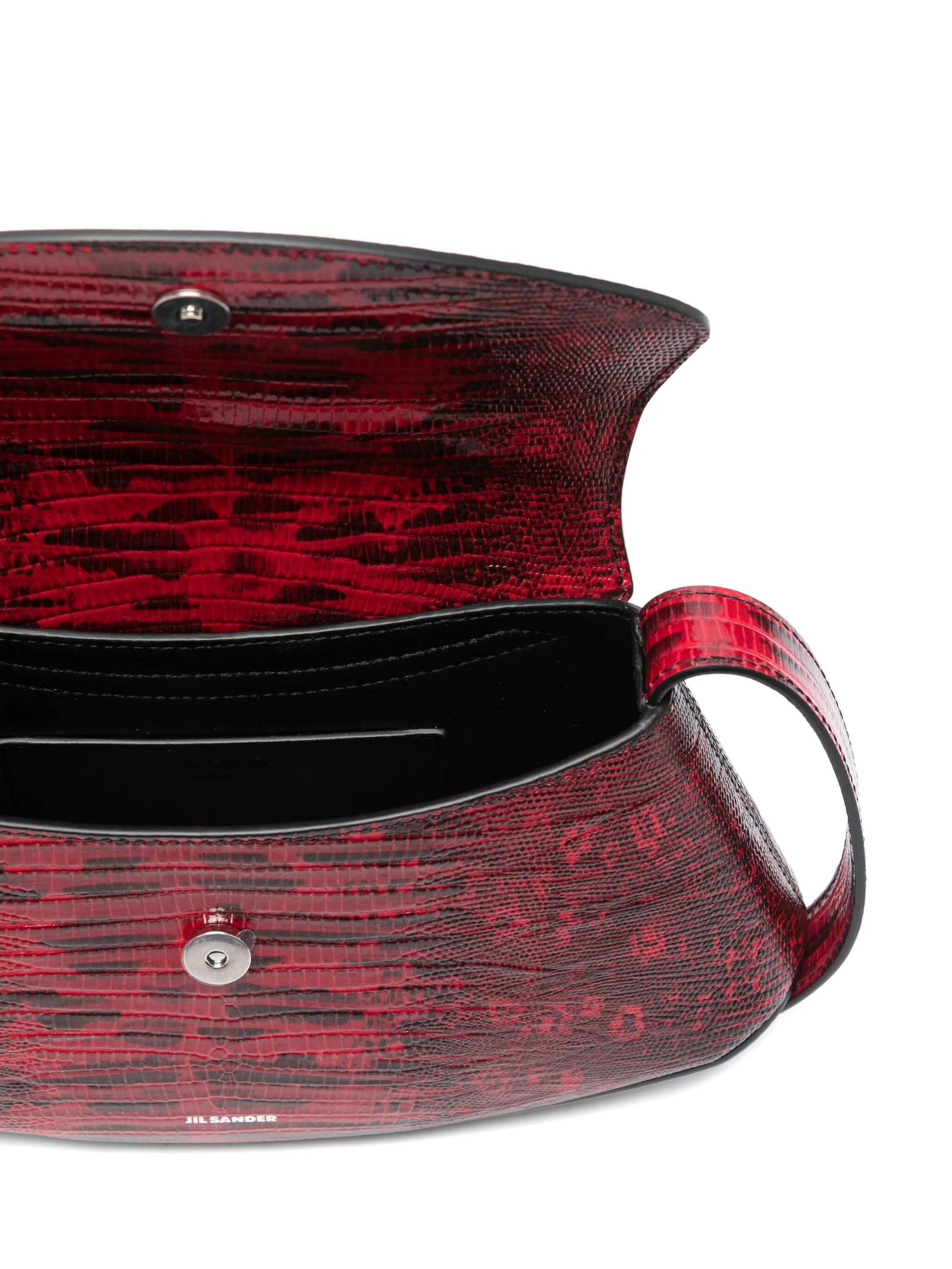 snakeskin crossbody bag