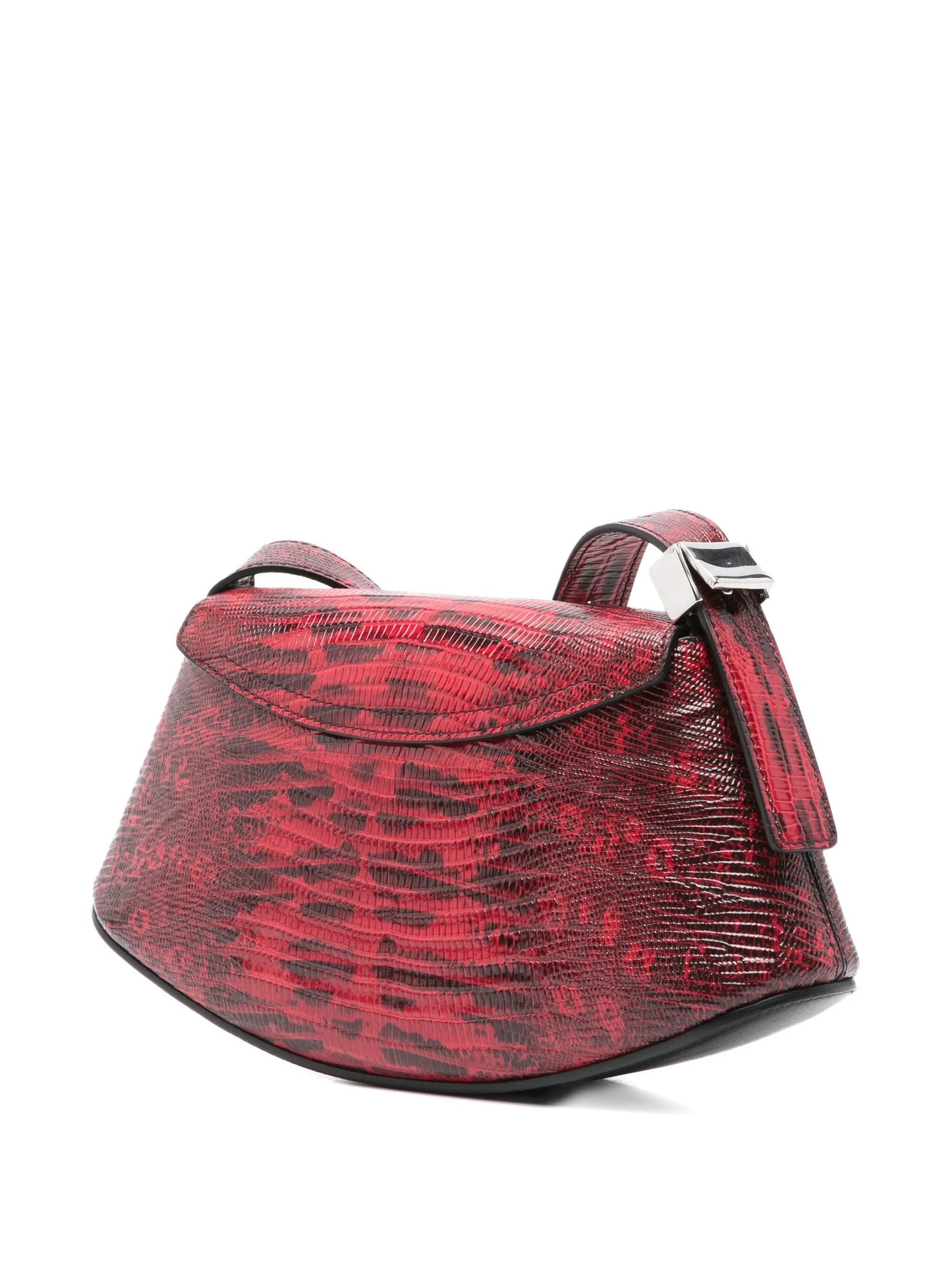 snakeskin crossbody bag