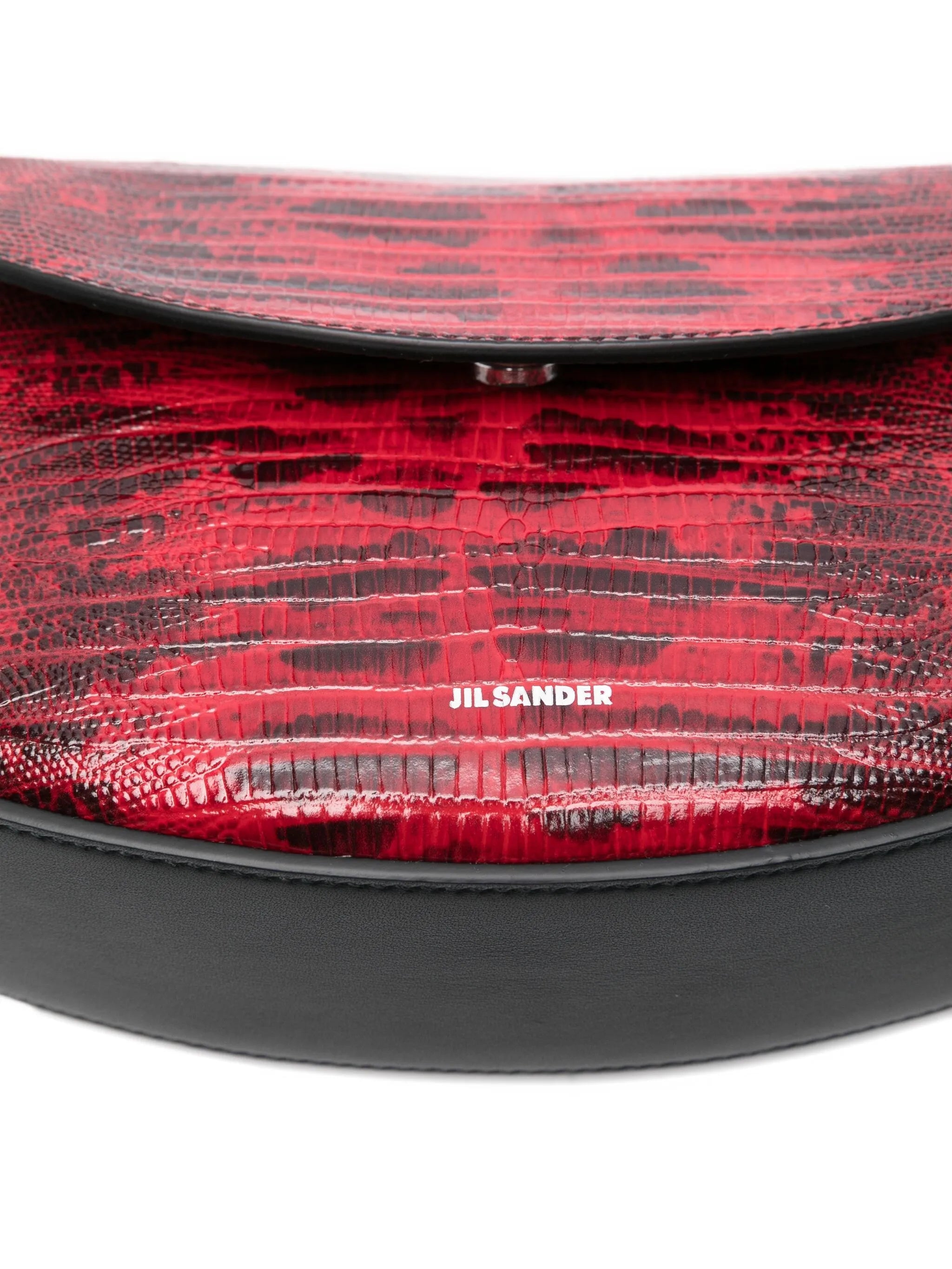 snakeskin crossbody bag